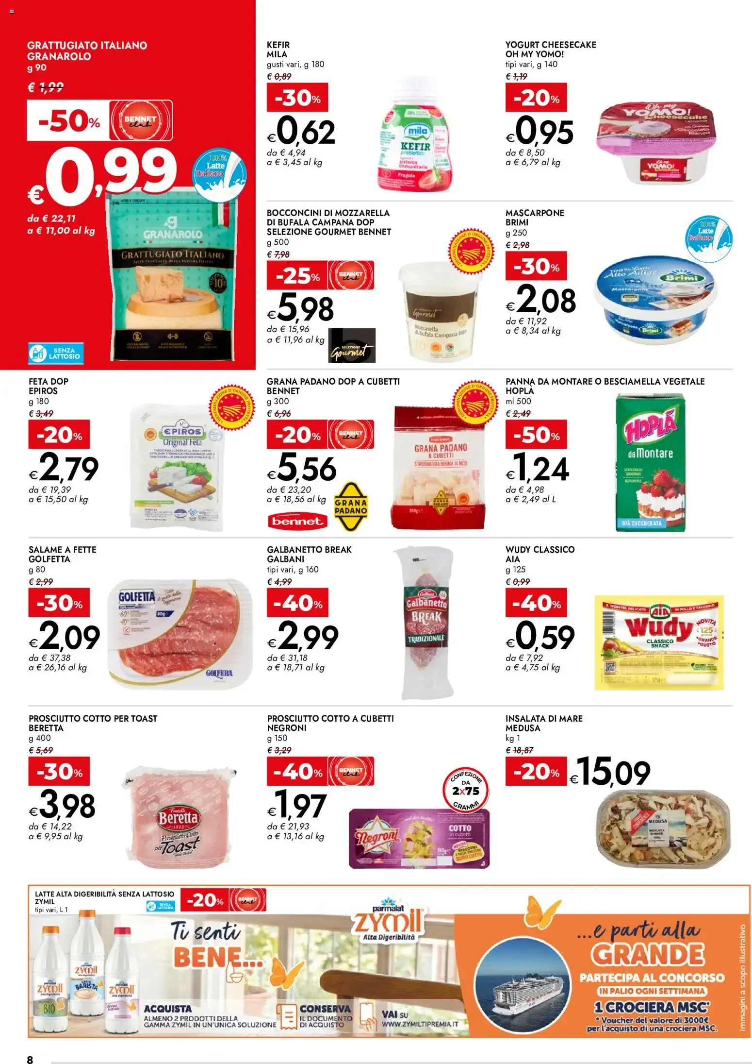 Nuovo bennet volantino dal 18/06/2026 > offerte anteprima 🛍️ da 18 giugno a 1 luglio di 2026 - Pagina del volantino 8