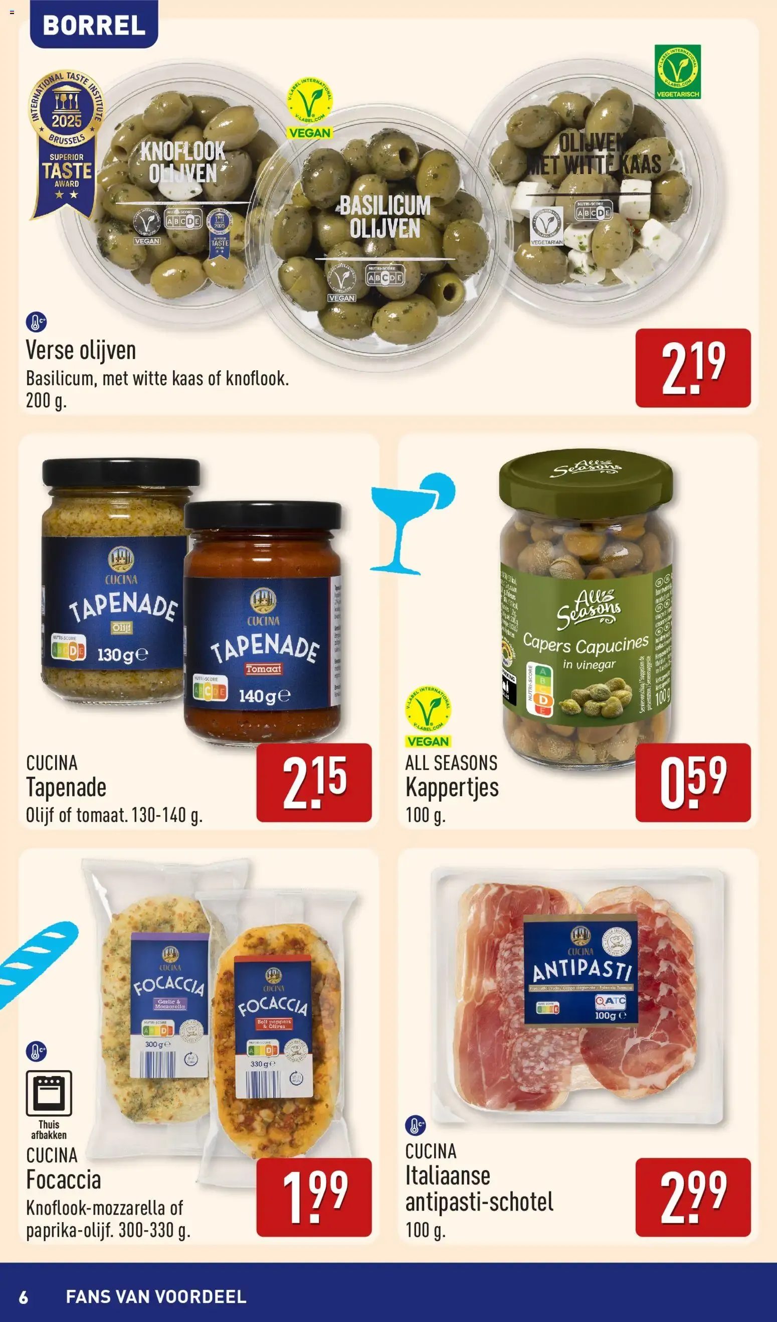 Aldi: Boordevol Zomerse Inspiratie voor de Borrel! van 6 juli tot 12 juli 2026 - Folder pagina 6