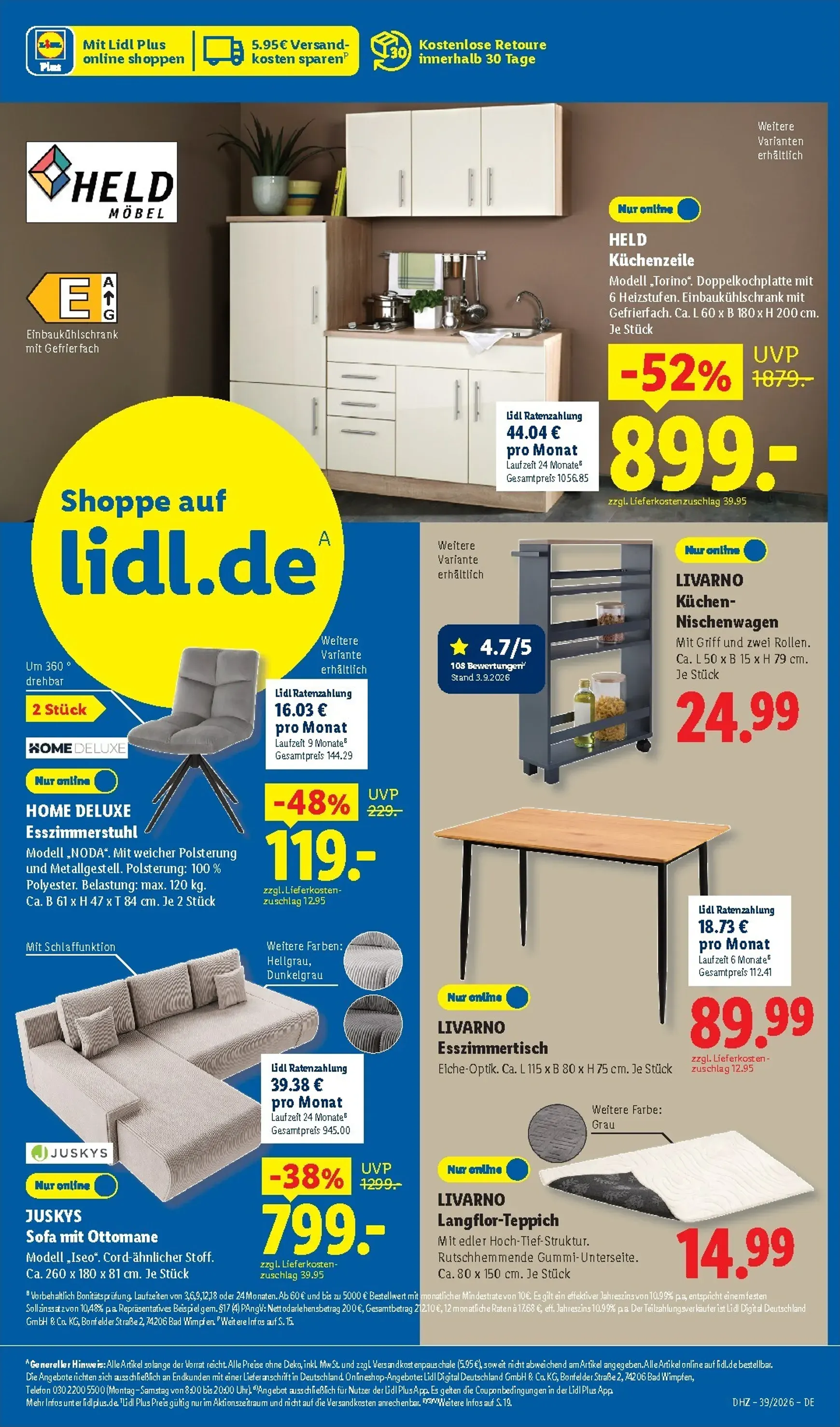 Lidl - Nonfood Prospekt nächste Woche – von Montag 21.09.2026 bis Samstag 26.09.2026 von 21. September bis 26. September 2026 - Prospekt seite 5
