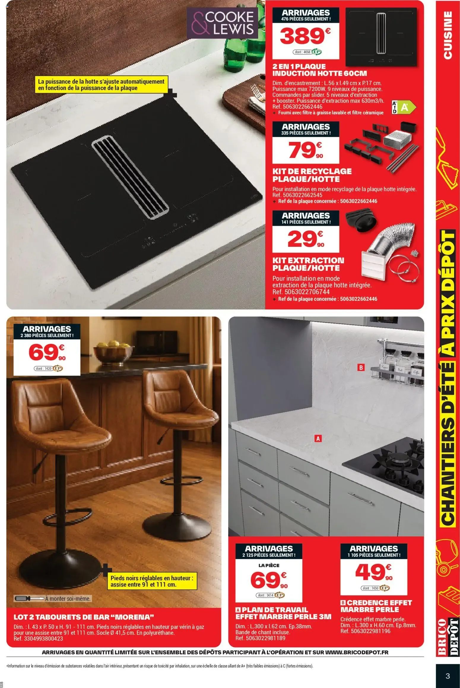Brico Dépôt catalogue à partir du 17/07/2026 - promo en ligne du 17 juillet au 30 juillet 2026 - Catalogue page 3