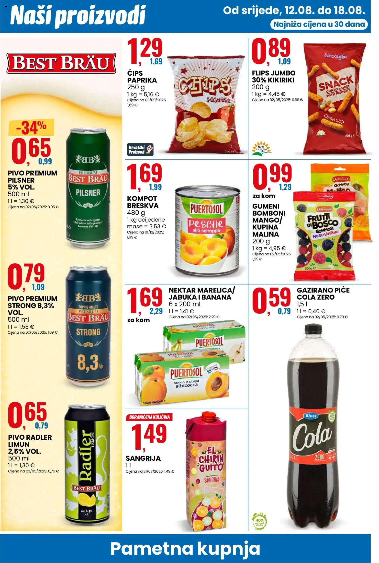 Katalog Pametna kupnja: Talijanski okusi od 12. kolovoza do 18. kolovoza 2026. - Pregled Stranica 12