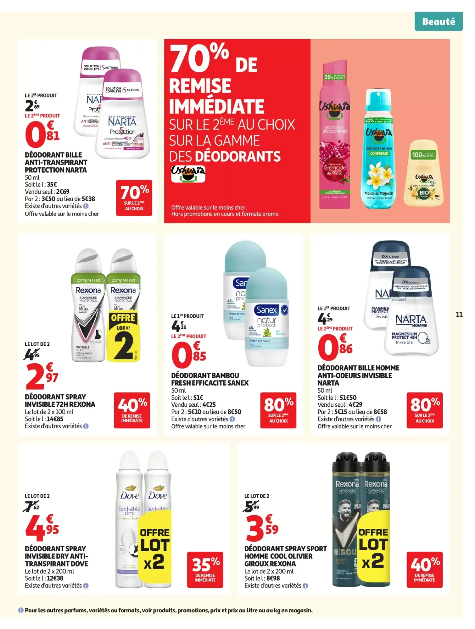 Catalogue Auchan | Beauté du 16 juin au 28 juin 2026 - Catalogue page 11