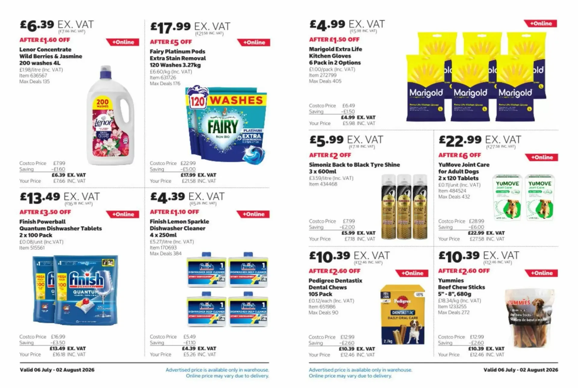 Costco leaflet from 6 July to 2 August 2026 - Catalogue Page 12