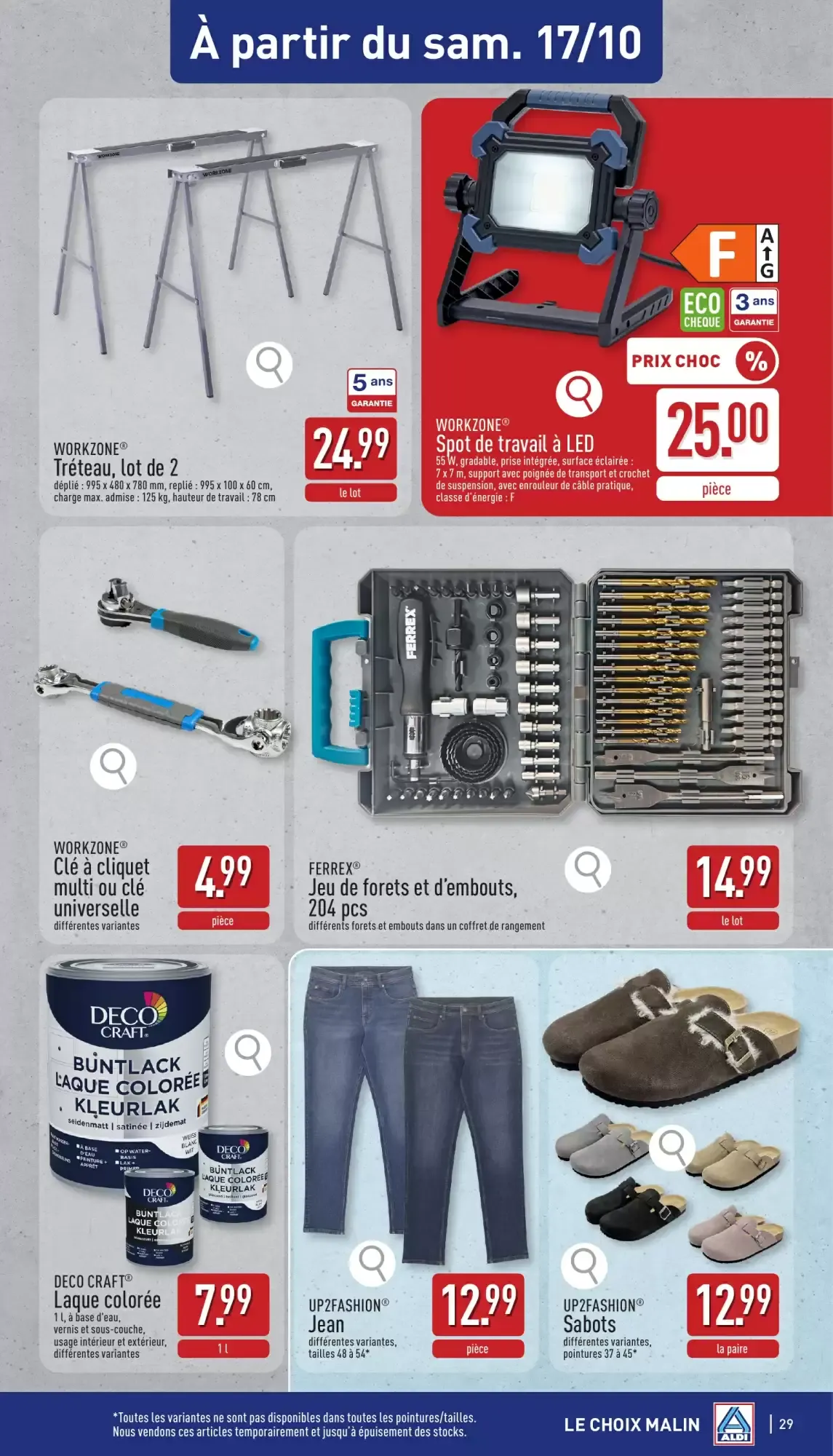 ALDI LE CHOIX MALIN van 12 oktober tot 17 oktober 2026 - folder pagina 29