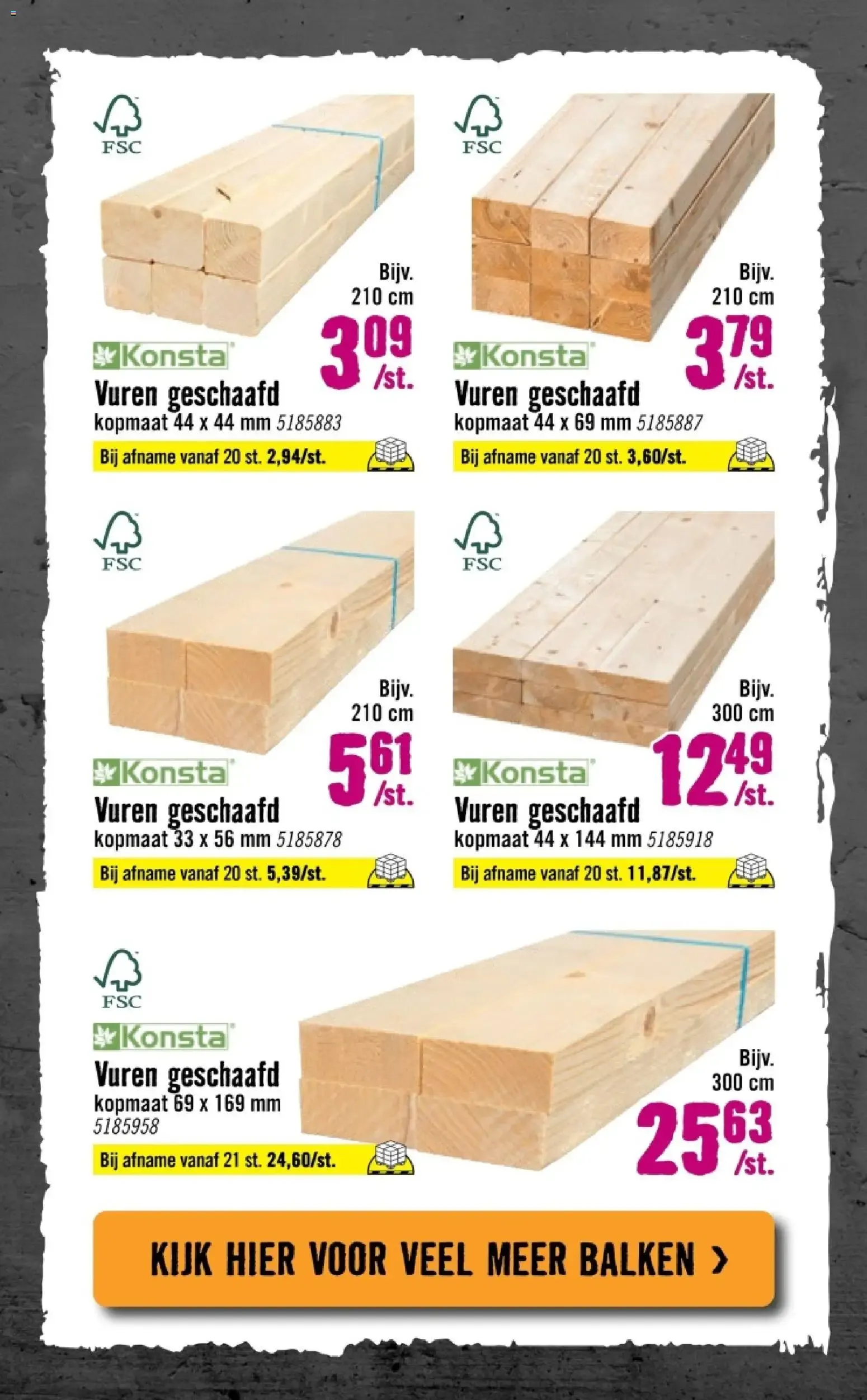 HORNBACH: Hout, bouwstoffen en schroeven van 6 juli tot 16 augustus 2026 - Folder pagina 3