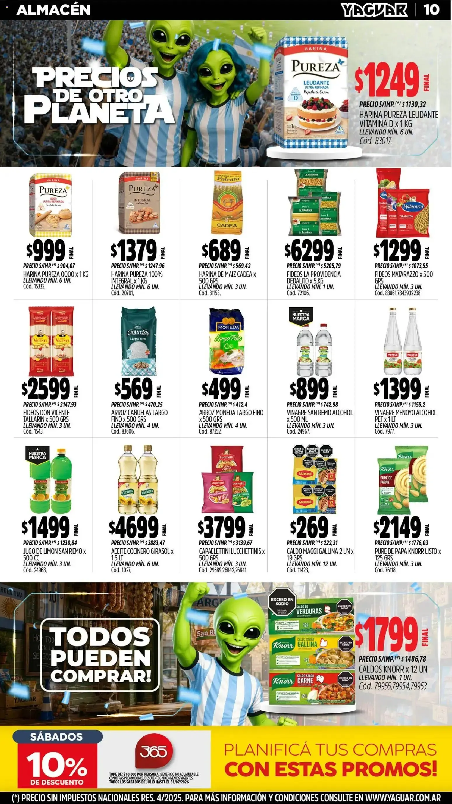 Ofertas de Yaguar - Oferta Semanal San Juan del 29/06/2026 - 04/07/2026 29 de junio al 4 de julio 2026 - Página 11 del catálogo