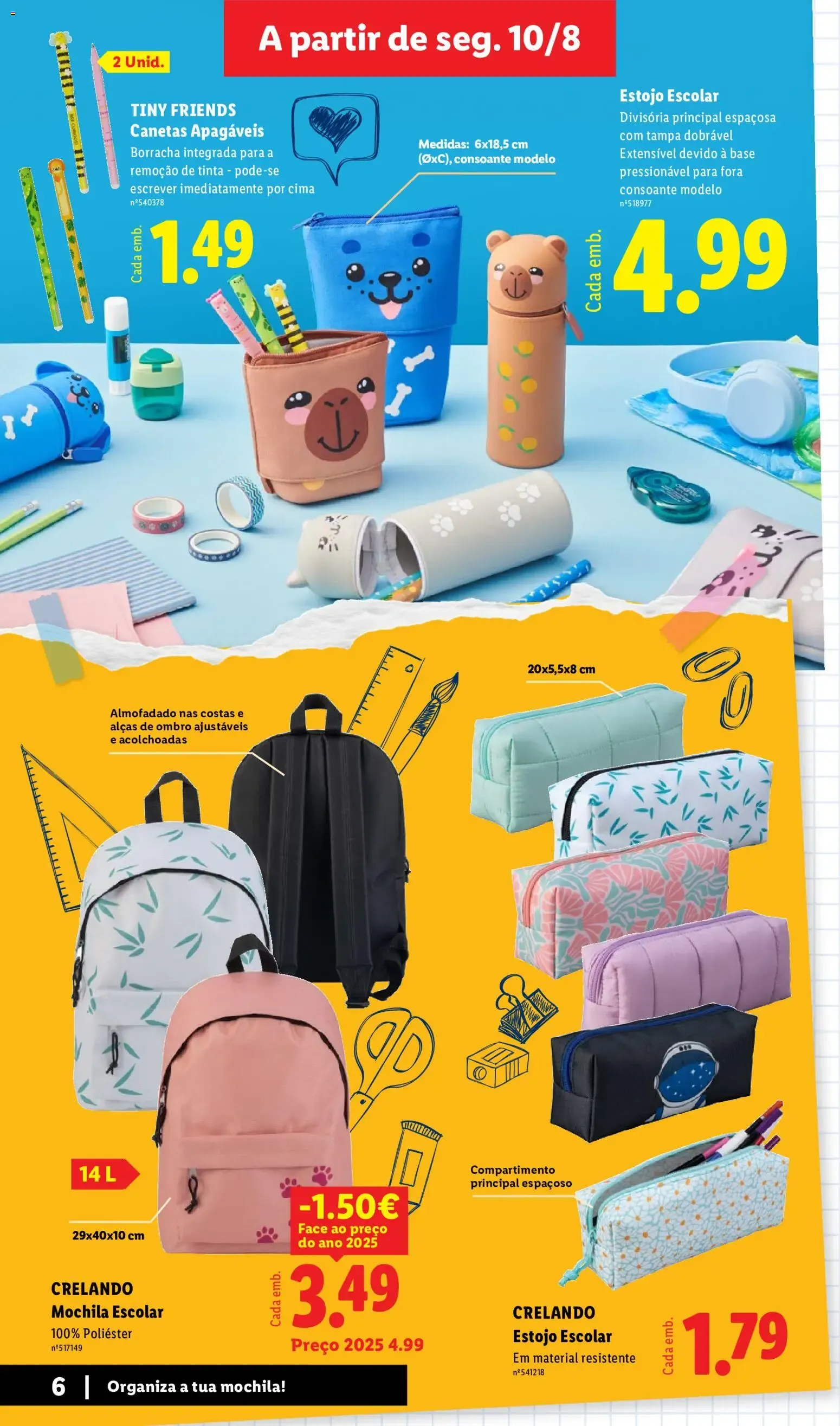 Folheto Regresso às Aulas - Material Escolar de 10 de agosto até 7 de setembro 2026 - Pagina 6