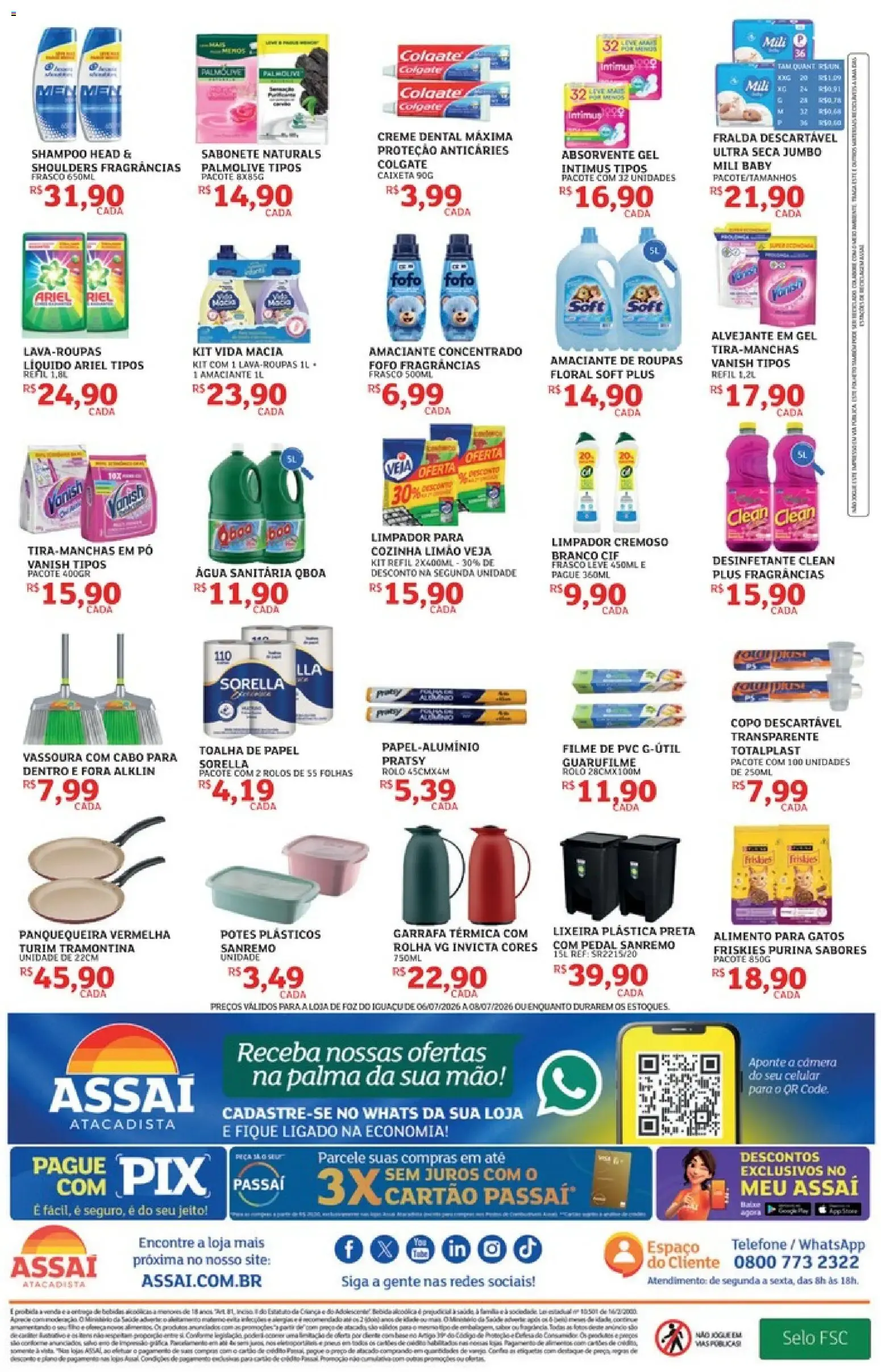 Encarte de Assaí Atacadista ofertas - PR de 06/07/2026 | Promoções Online 6 de julho até 8 de julho 2026 - Pagina 3