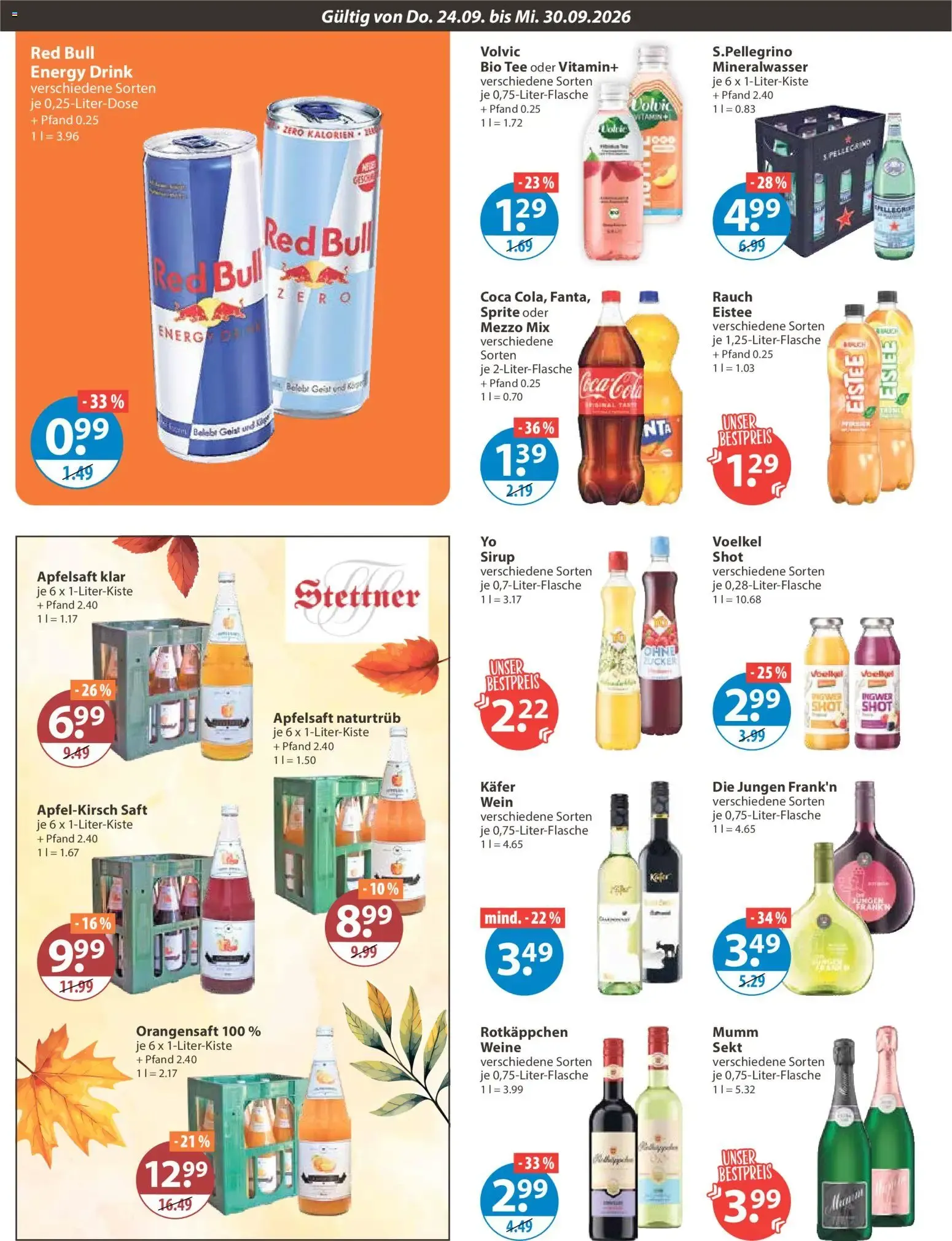 V-Markt Angebote vom 24.09.2026 – Angebote online von 24. September bis 30. September 2026 - Prospekt seite 10