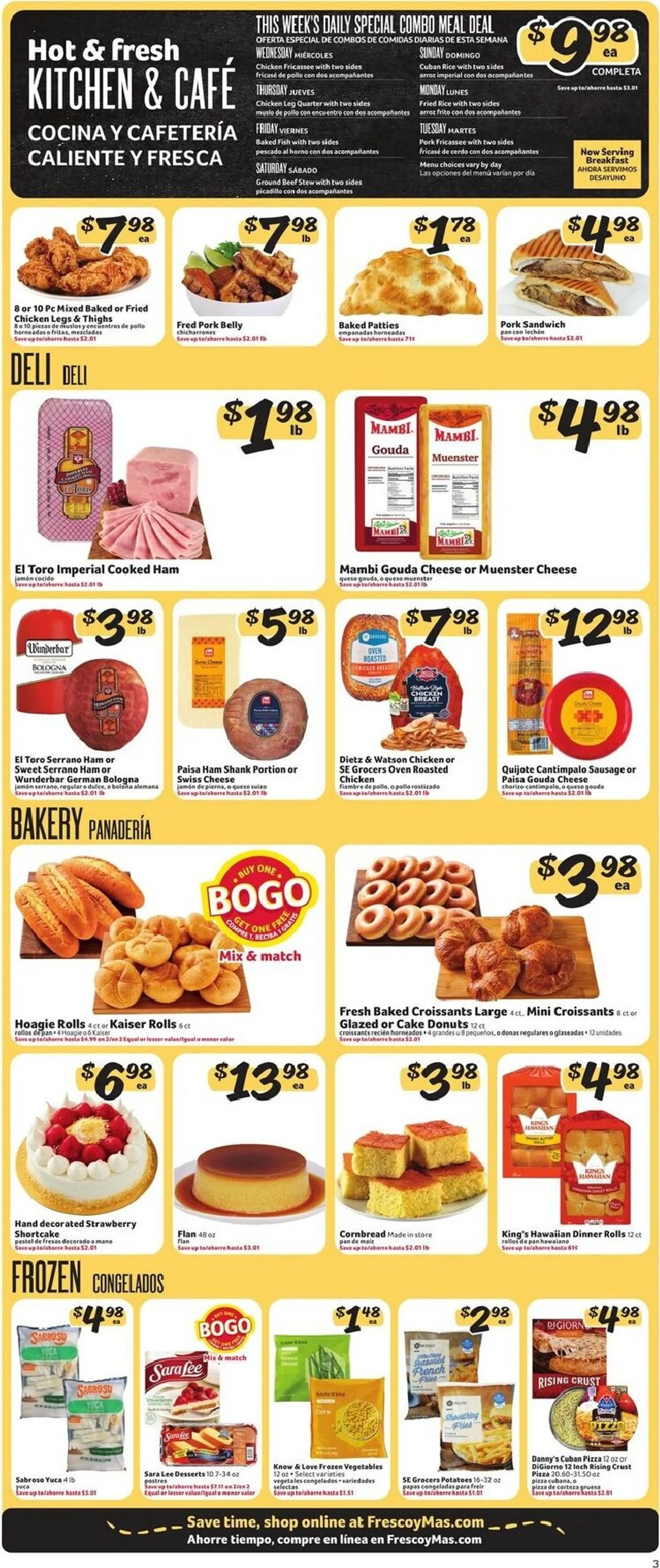 Weekly ad Current Fresco y Más leaflet valid from Wednesday 07/01/2026 to Tuesday 07/07/2026 from July 1 to July 7 2026 - Page 4
