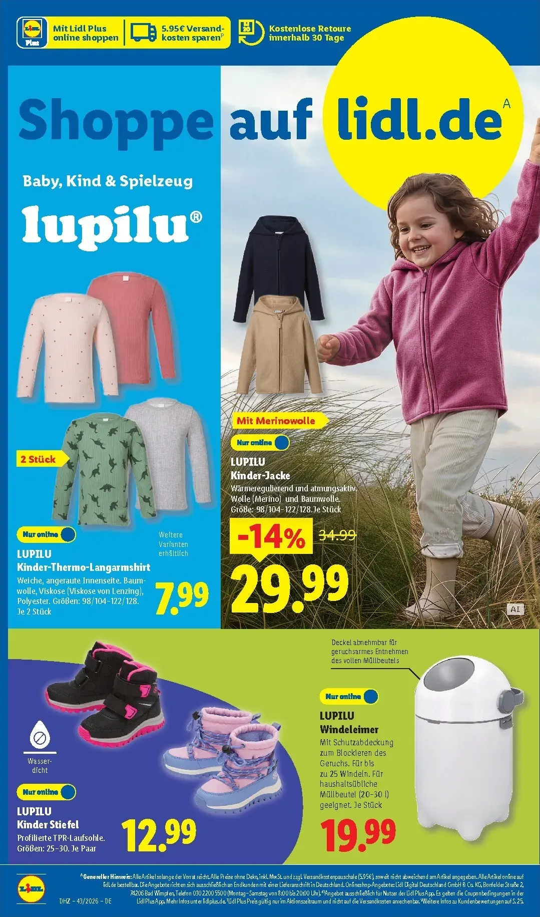 Lidl Prospekt – von Montag 19.10.2026 bis Samstag 24.10.2026 von 19. Oktober bis 24. Oktober 2026 - Prospekt seite 7
