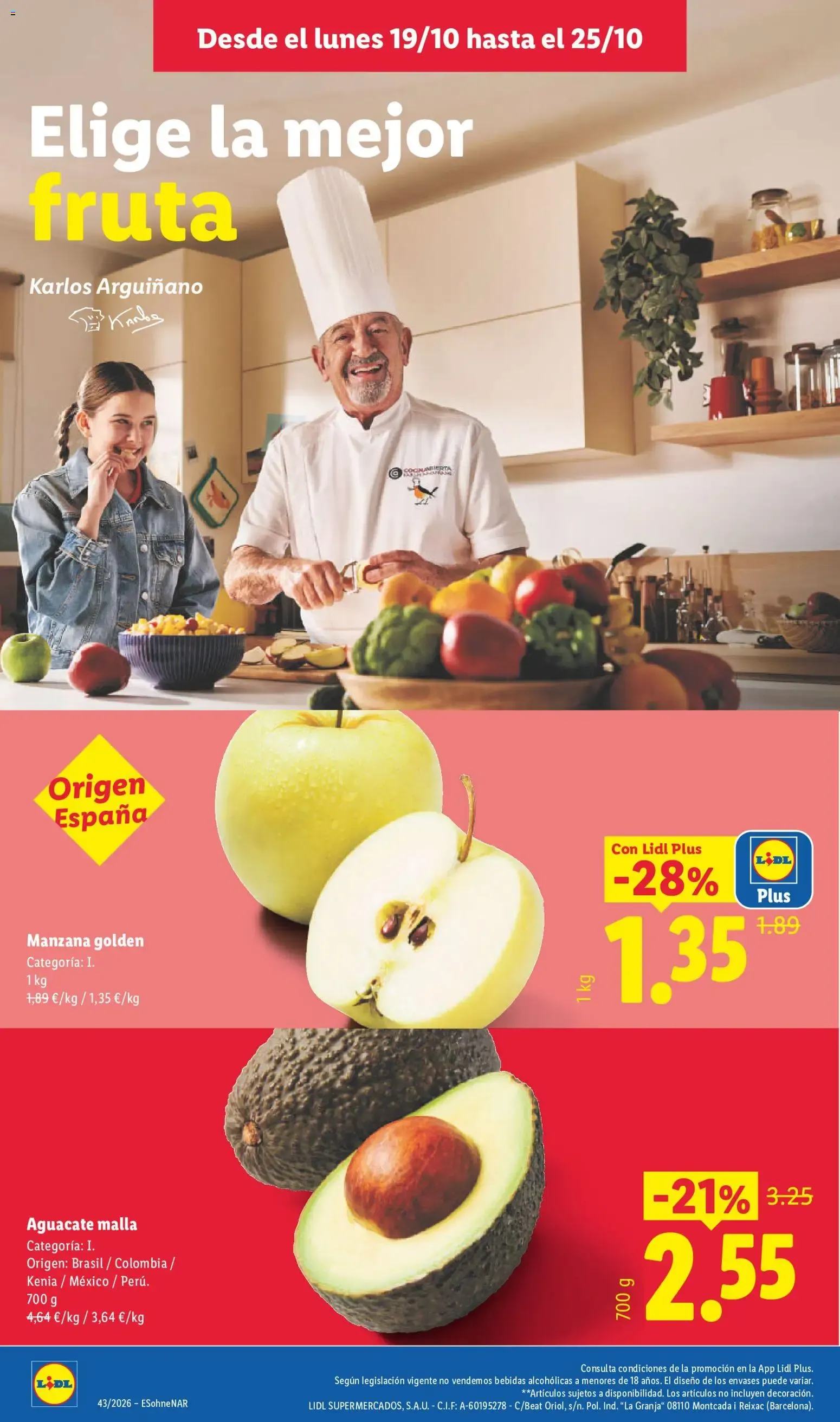 Catálogo de Lidl: Ofertas de carne y otros productos 19 de octubre al 25 de octubre 2026 - Página 2
