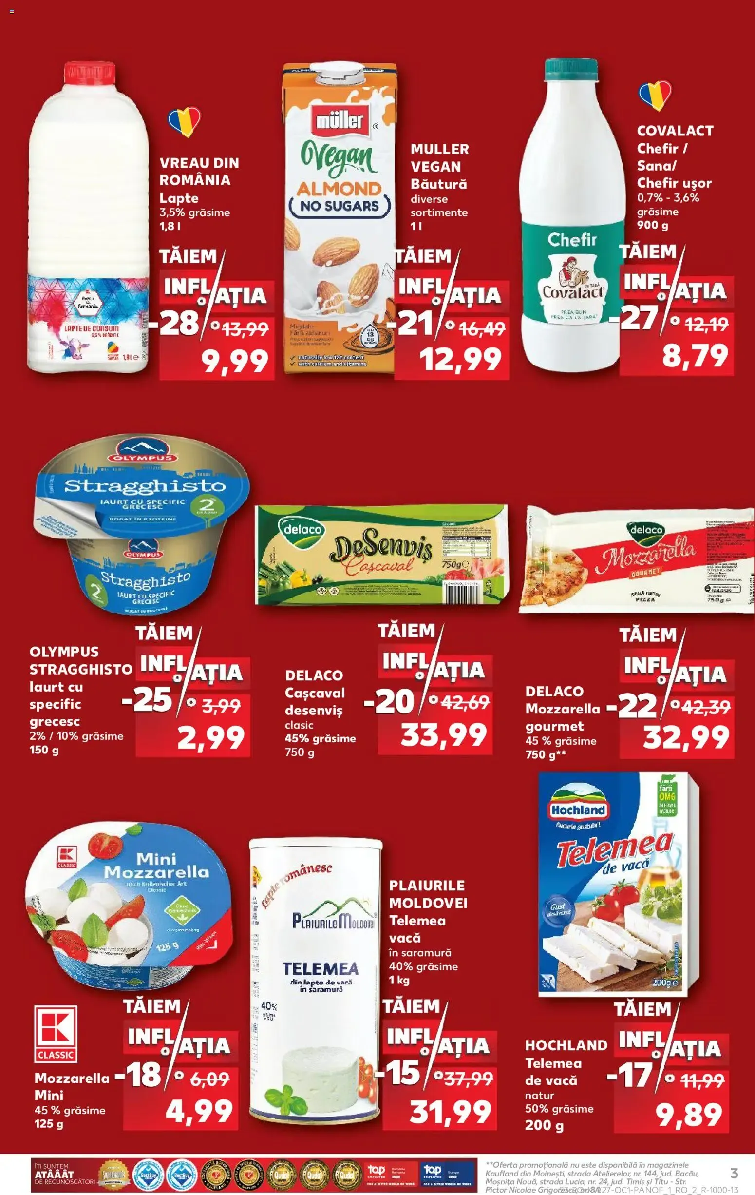 Catalog Kaufland Catalog Tăiem inflația 01.07.2026 - Revista si Oferta de la 1 iulie până la 4 august 2026 - Revista Pagina 3