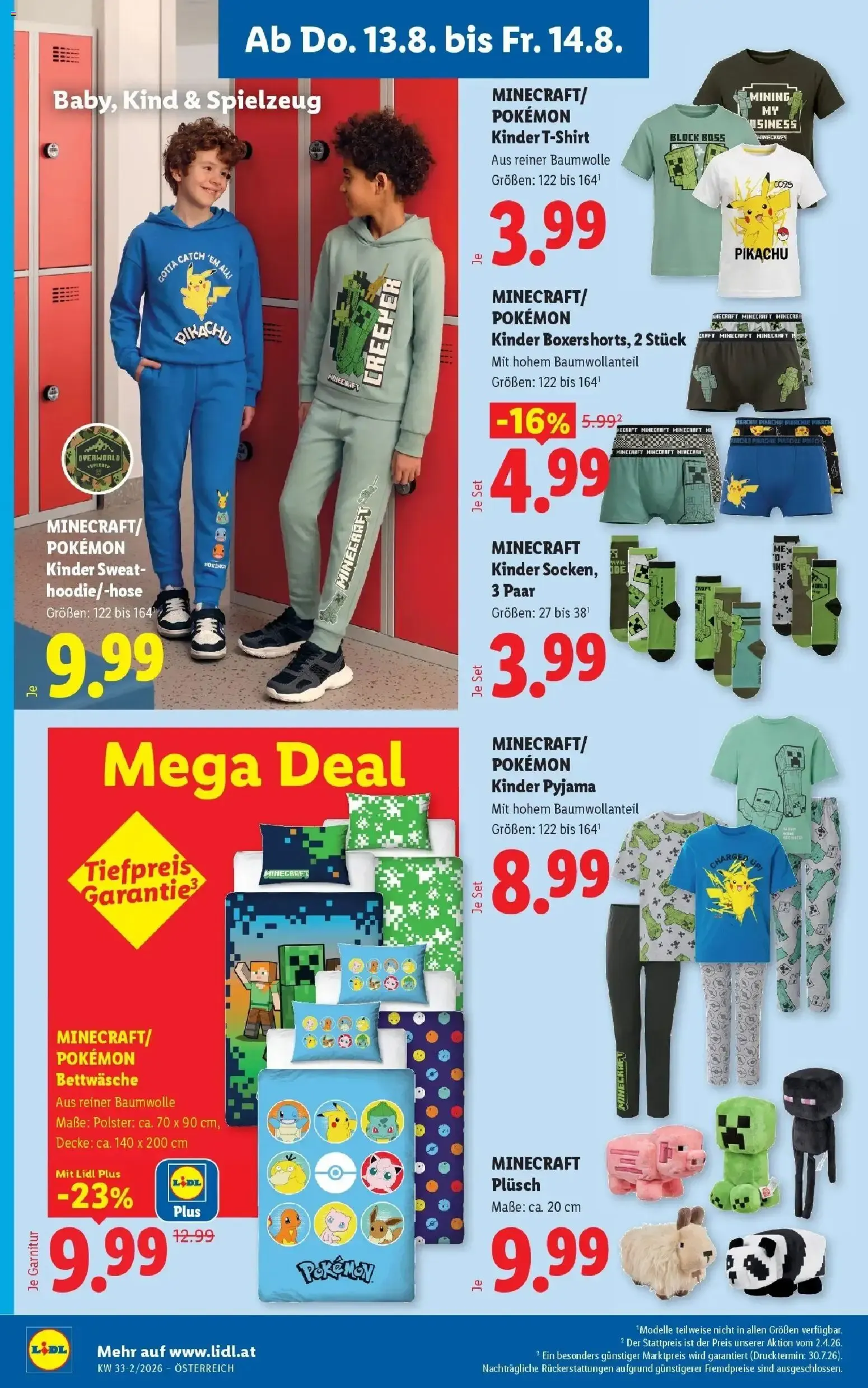 Lidl Plus Österreichs günstigste Preise von 13. August bis 14. August 2026 - Flugblätt seite  22