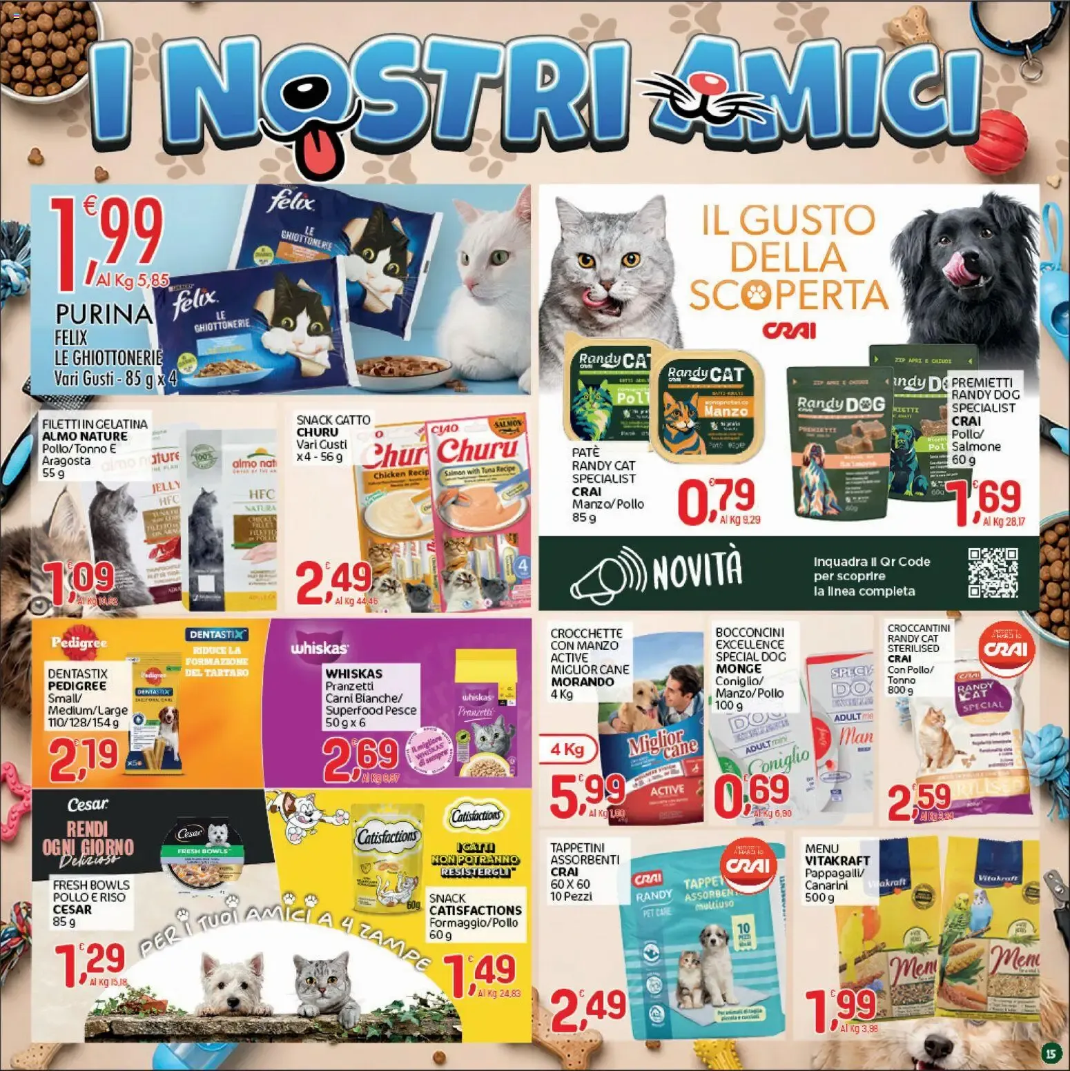 Nuovo CRAI volantino dal 20/08/2026 > offerte anteprima 🛍️ da 20 agosto a 2 settembre di 2026 - Pagina del volantino 15