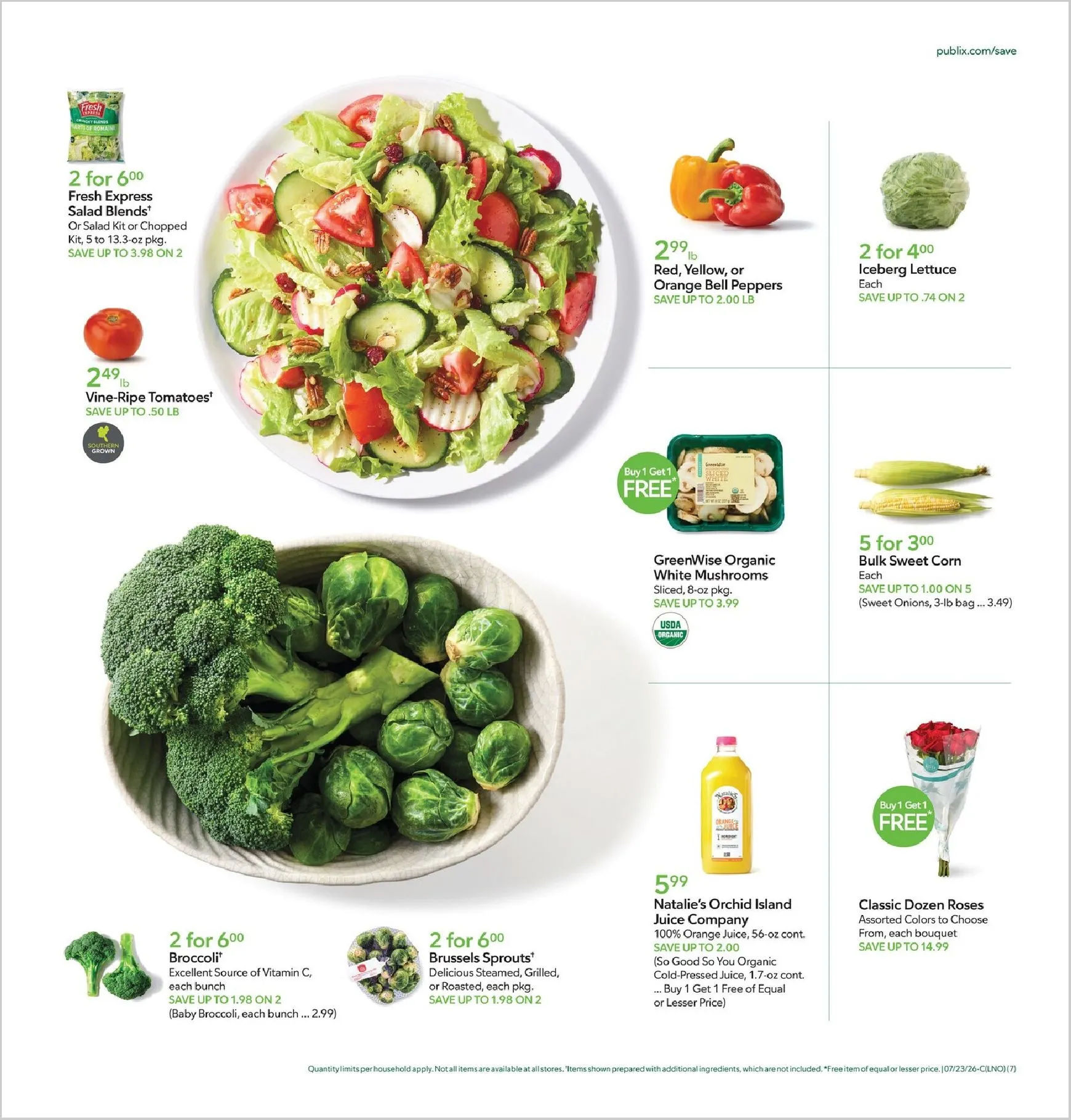 Weekly ad Current Publix leaflet valid from Wednesday 07/22/2026 to Tuesday 07/28/2026 from July 22 to July 28 2026 - Page 7