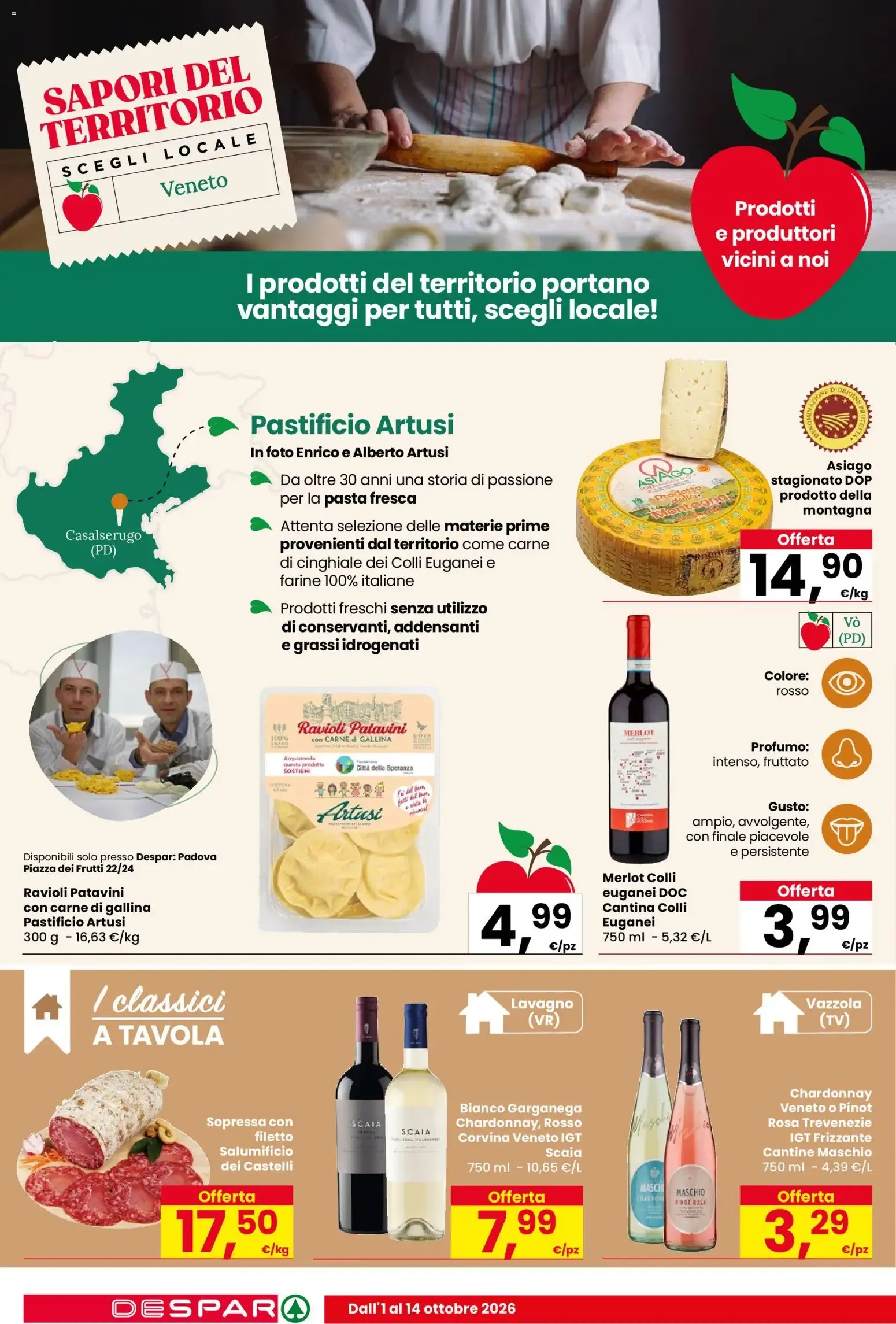 Despar Sottocosto da 1 ottobre a 10 ottobre di 2026 - Pagina del volantino 12