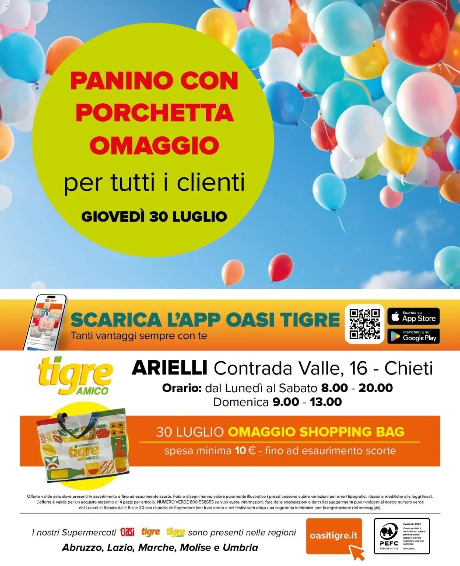 Nuova Apertura Supermercato Tigre Amico Arielli da 30 luglio a 9 agosto di 2026 - Pagina del volantino 12