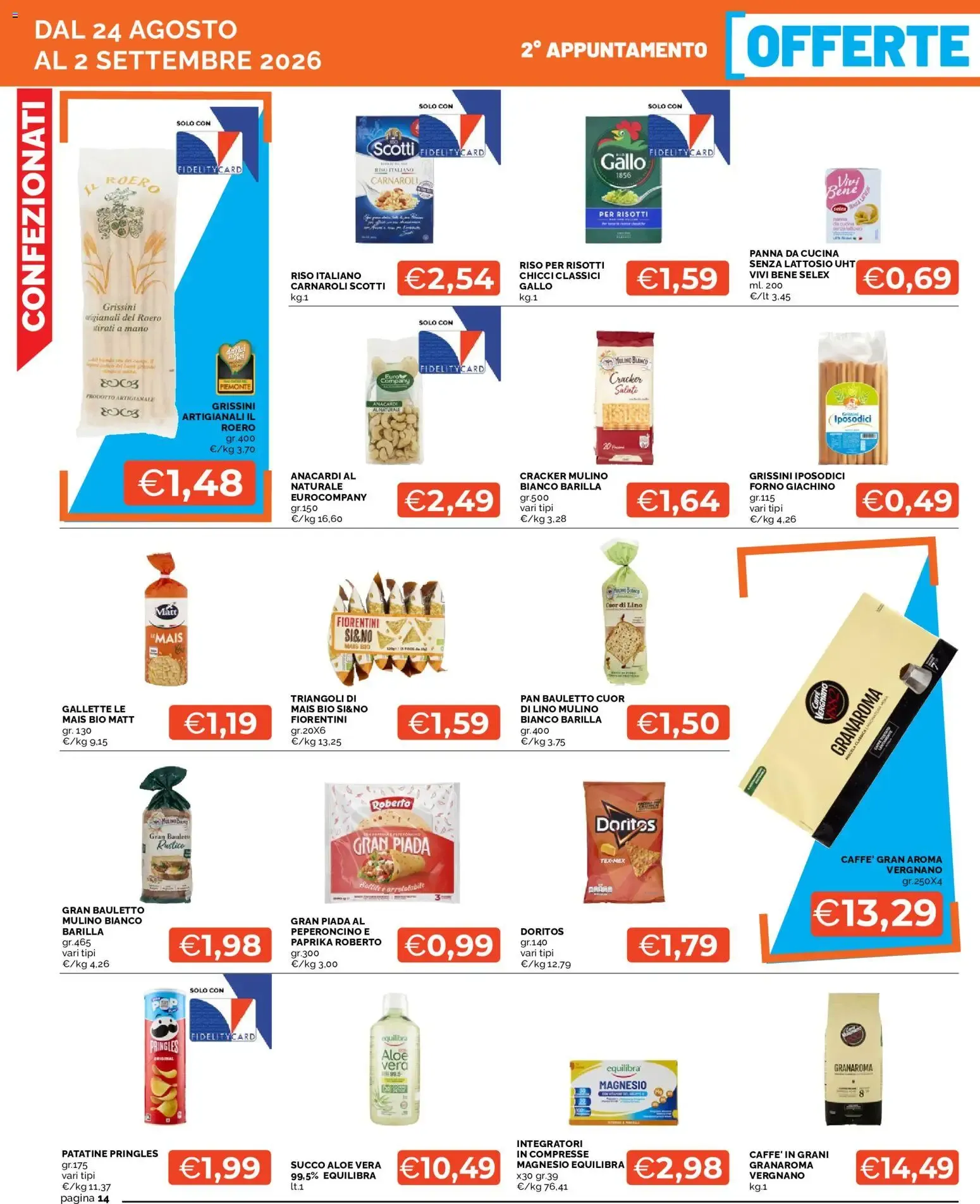 Mercatò volantino dal 24/08/2026 - online Offerte da 24 agosto a 2 settembre di 2026 - Pagina del volantino 14