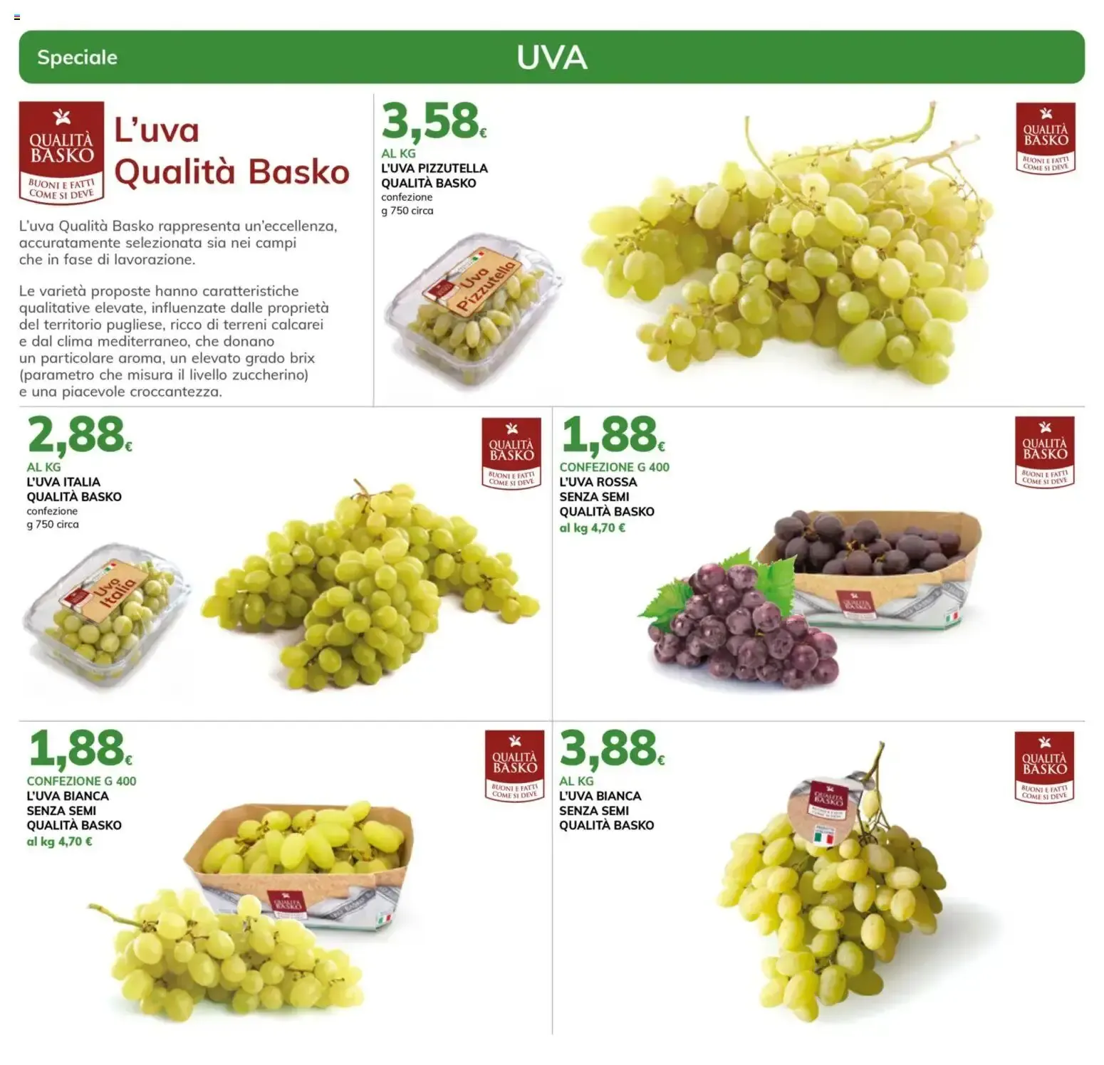 Basko Speciale Uva da 22 settembre a 5 ottobre di 2026 - Pagina del volantino 2