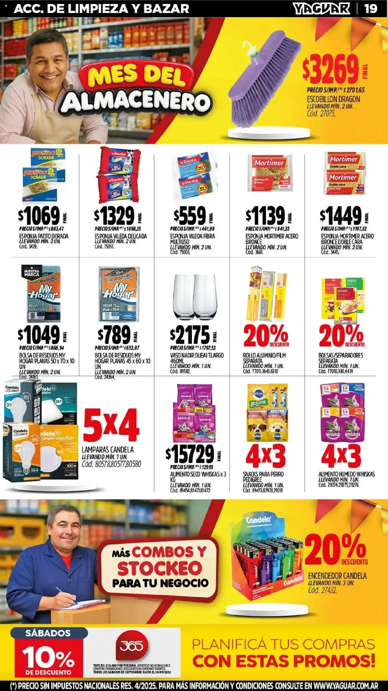 Ofertas de Mayorista Yaguar - Mes del Almacenero 21 de septiembre al 27 de septiembre 2026 - Página 18 del catálogo