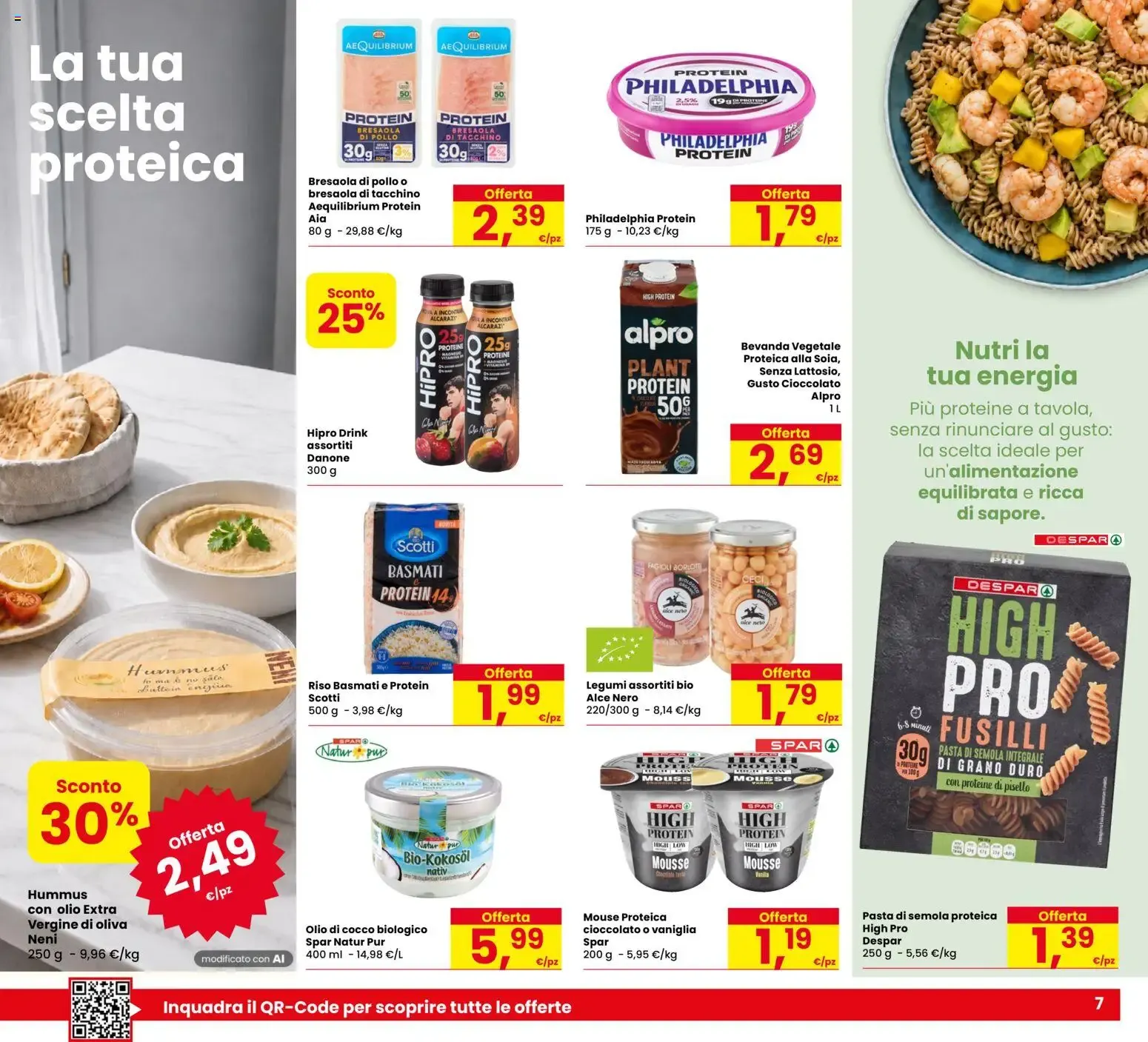 Eurospar: Il gusto del risparmio! da 20 agosto a 2 settembre di 2026 - Pagina del volantino 7