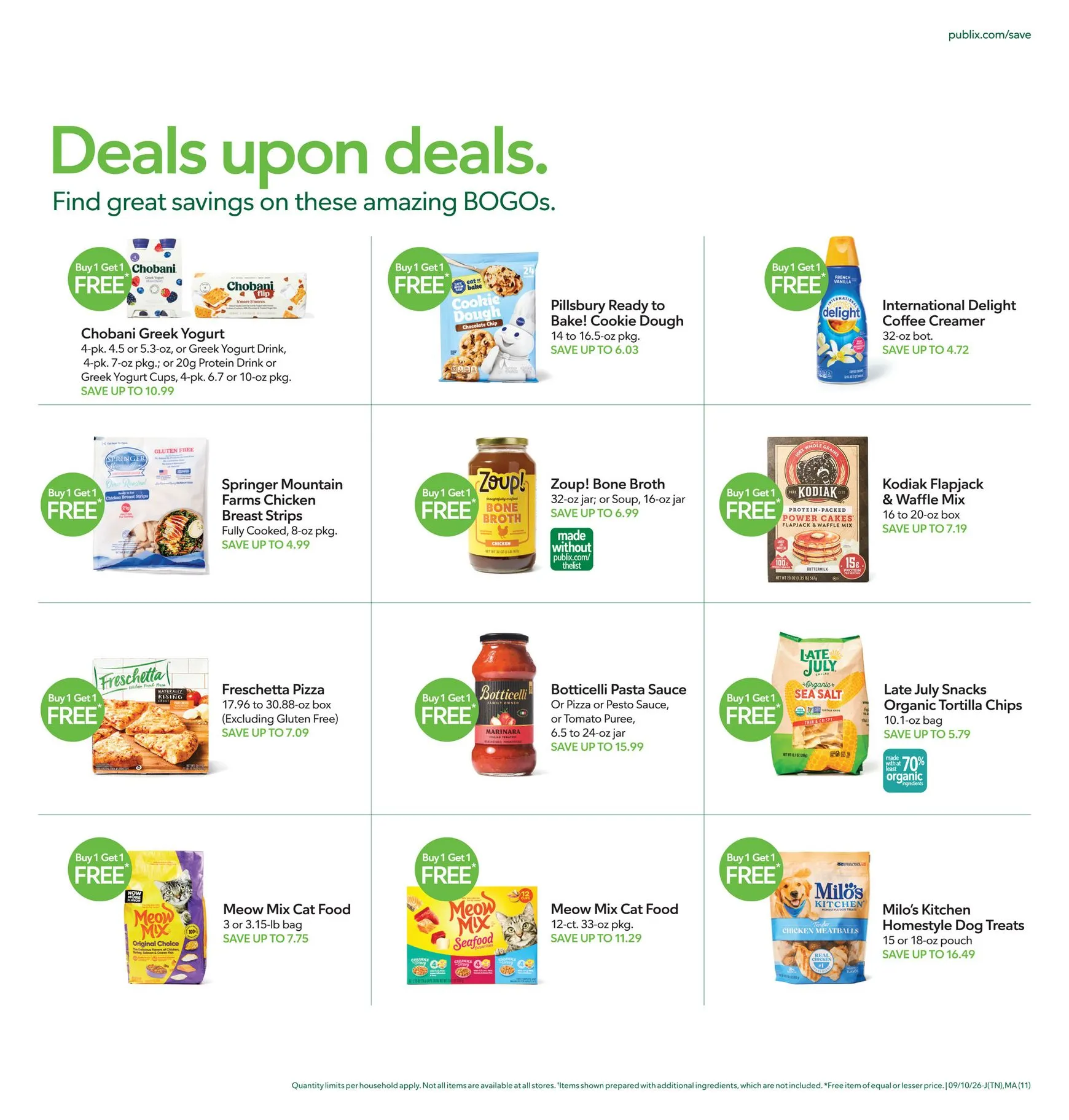 Weekly ad Kick off your cravings. Enjoy savings on game day must-haves. from September 10 to September 16 2026 - Page 11