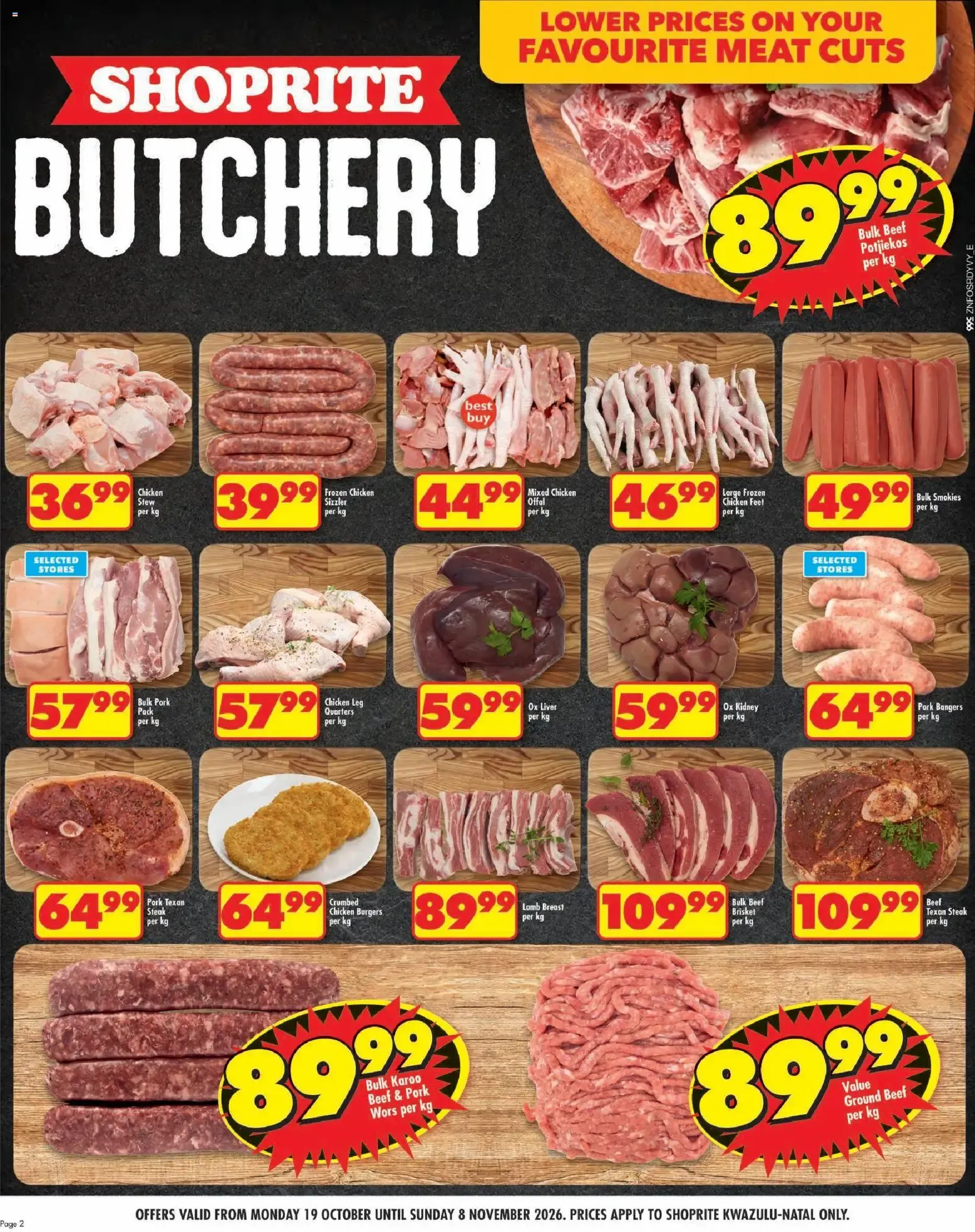 Shoprite Specials (19/10/2026 - 08/11/2026) → Online Catalogue from 19 October to 8 November 2026 - Catalogue Page 2