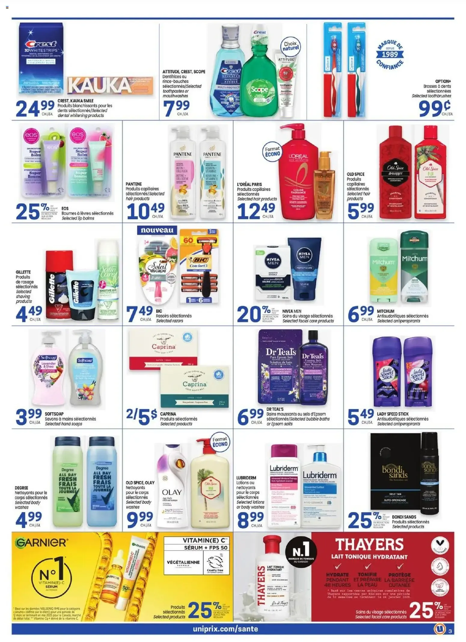 Uniprix - Uniprix Sante from Jul 2, 2026 > weekly specials & deals from July 2 to July 8 2026 - flyer page 3