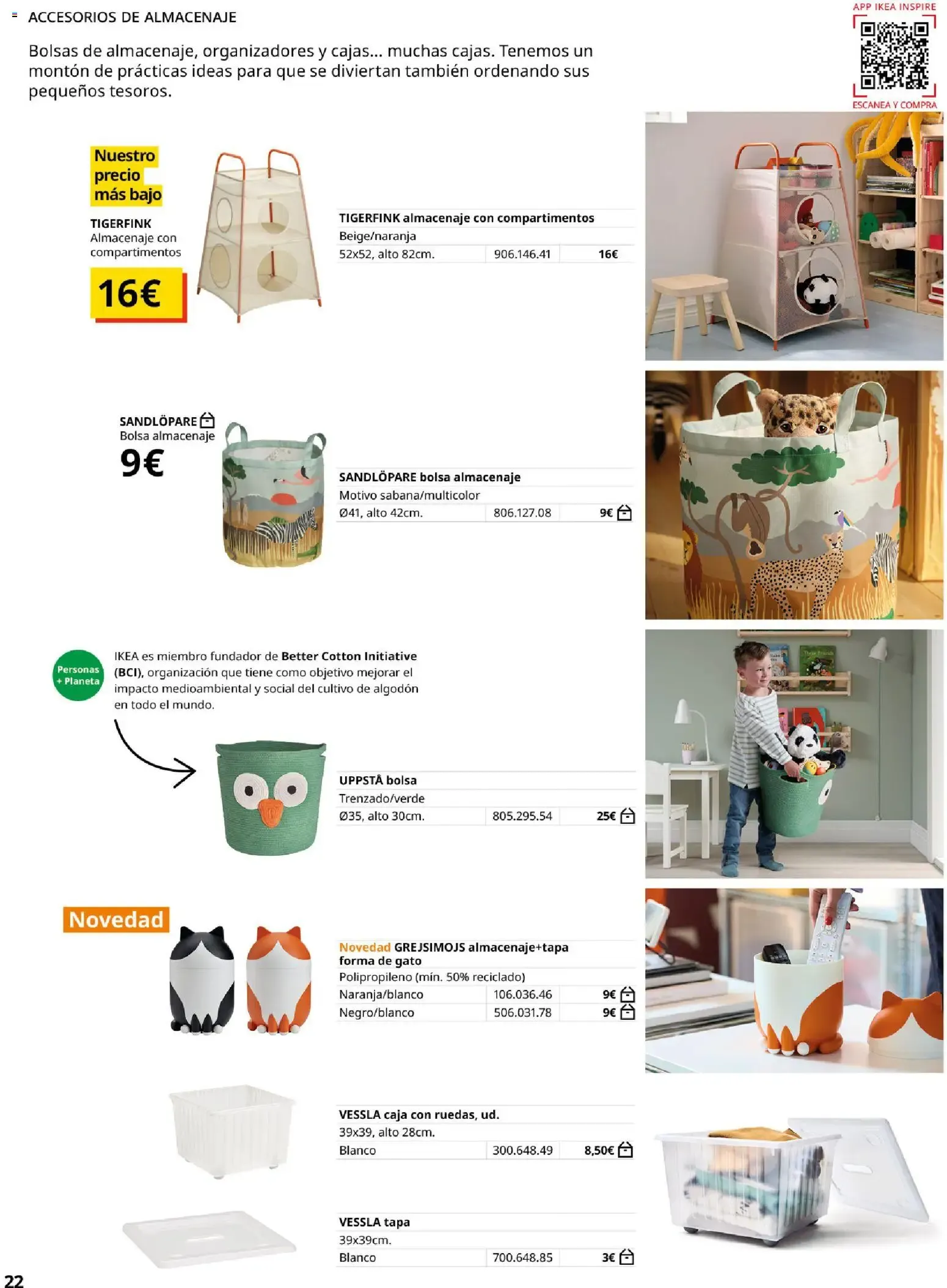 Catálogo de IKEA Almacenaje Infantil y Guía de Compra 1 de febrero al 31 de agosto 2026 - Página 22