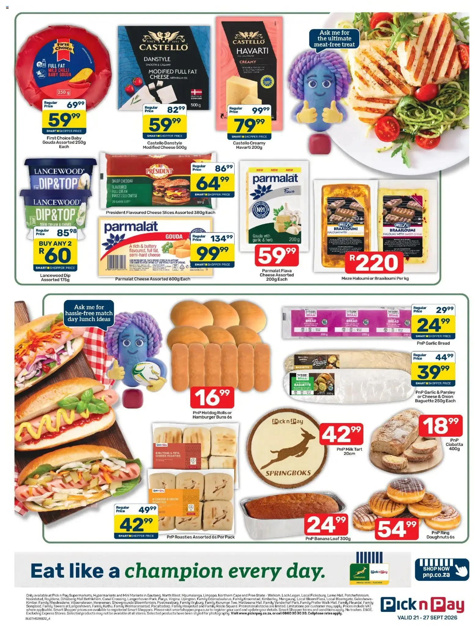 Pick n Pay Inland Provinces - Weekly Specials (21/09/2026 - 27/09/2026) Online from 21 September to 27 September 2026 - Catalogue Page 4