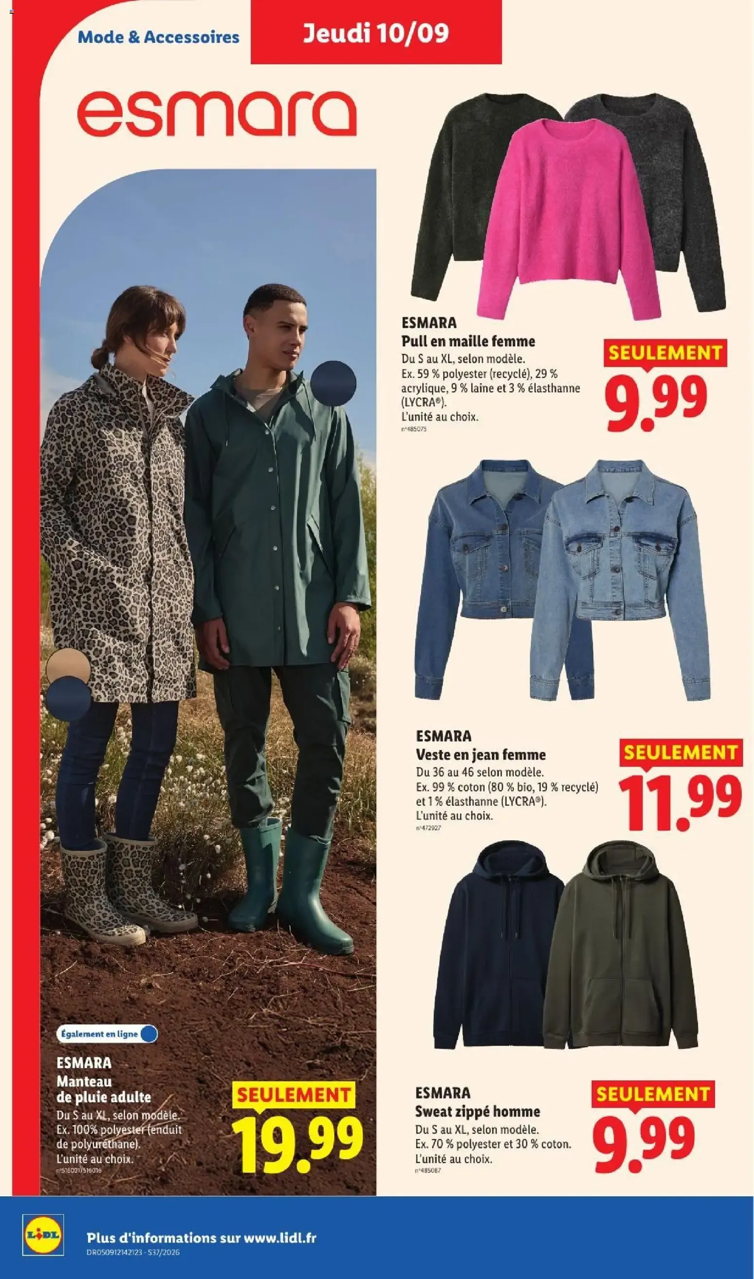 Catalogue LIDL du 10/09/2026 | Promo prospectus en ligne du 10 septembre au 16 septembre 2026 - Catalogue page 30