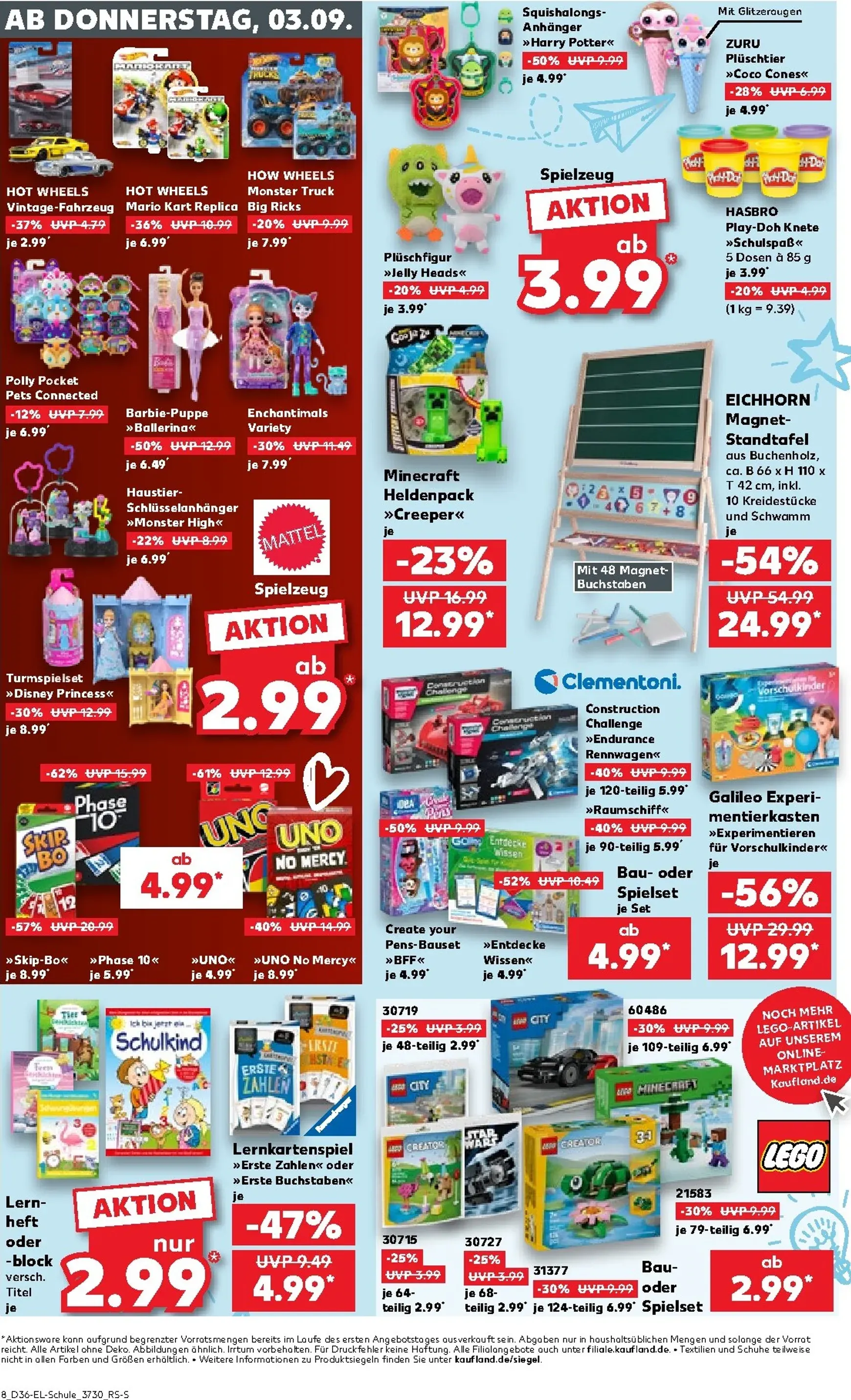 Neuer Kaufland - Back to School Prospekt – von Donnerstag 03.09.2026 bis Mittwoch 16.09.2026 von 3. September bis 16. September 2026 - Prospekt seite 8