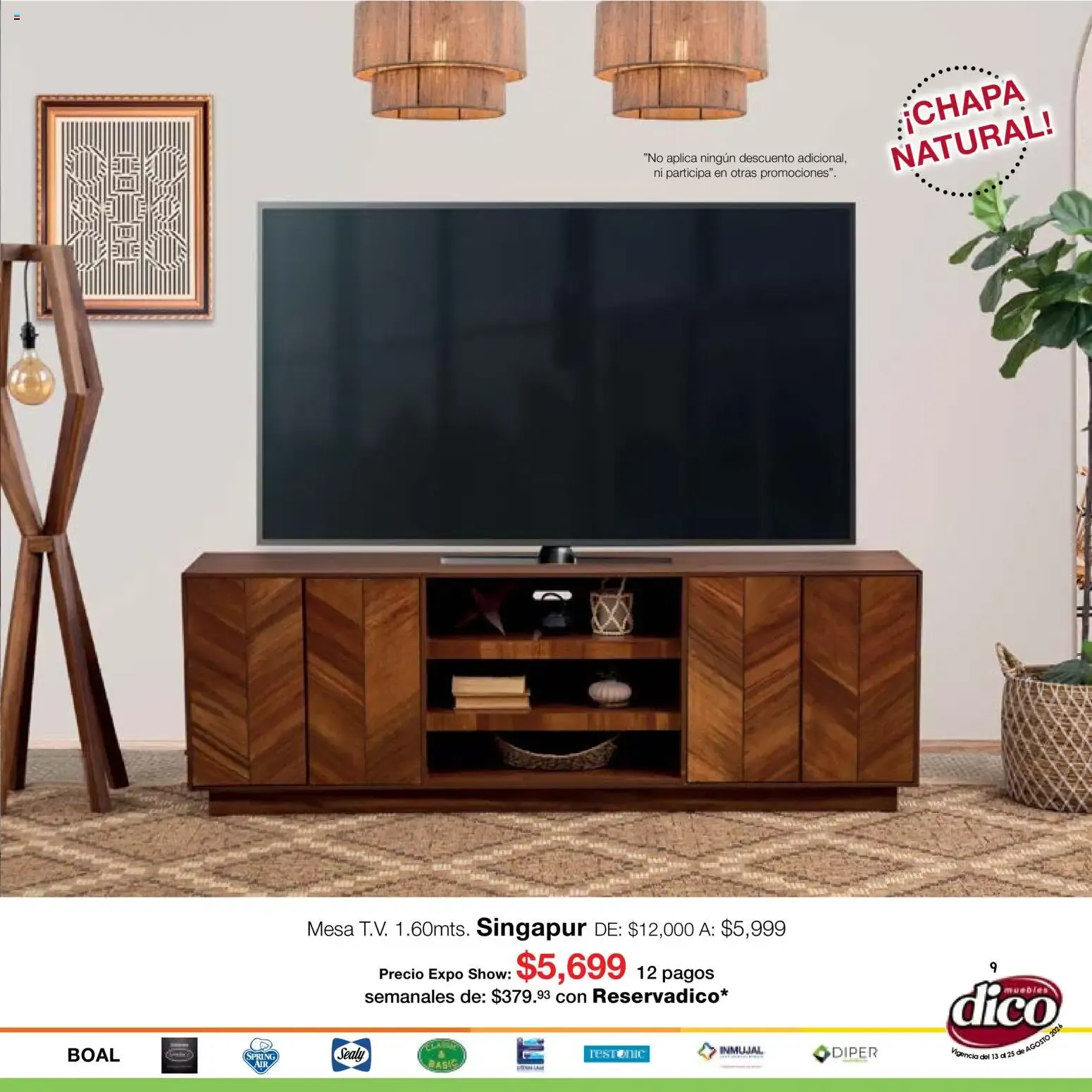 Catálogo de Muebles Dico catálogo Expo Show (13/08/2026 - 25/08/2026) - catálogo en línea 13 de agosto al 25 de agosto 2026 - Pagina 9