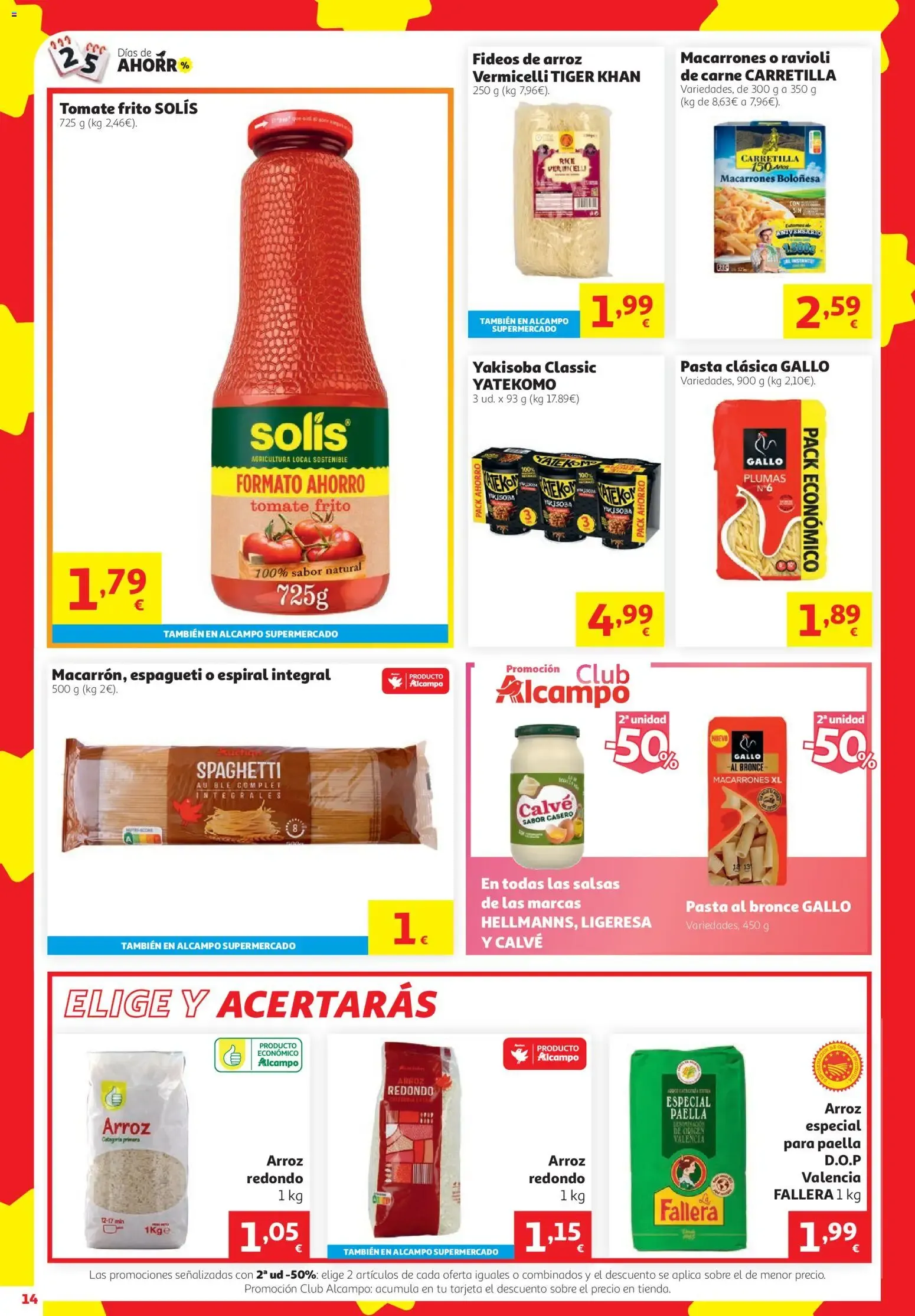 Catálogo de Alcampo Días de Ahorro 8 de octubre al 21 de octubre 2026 - Página 14