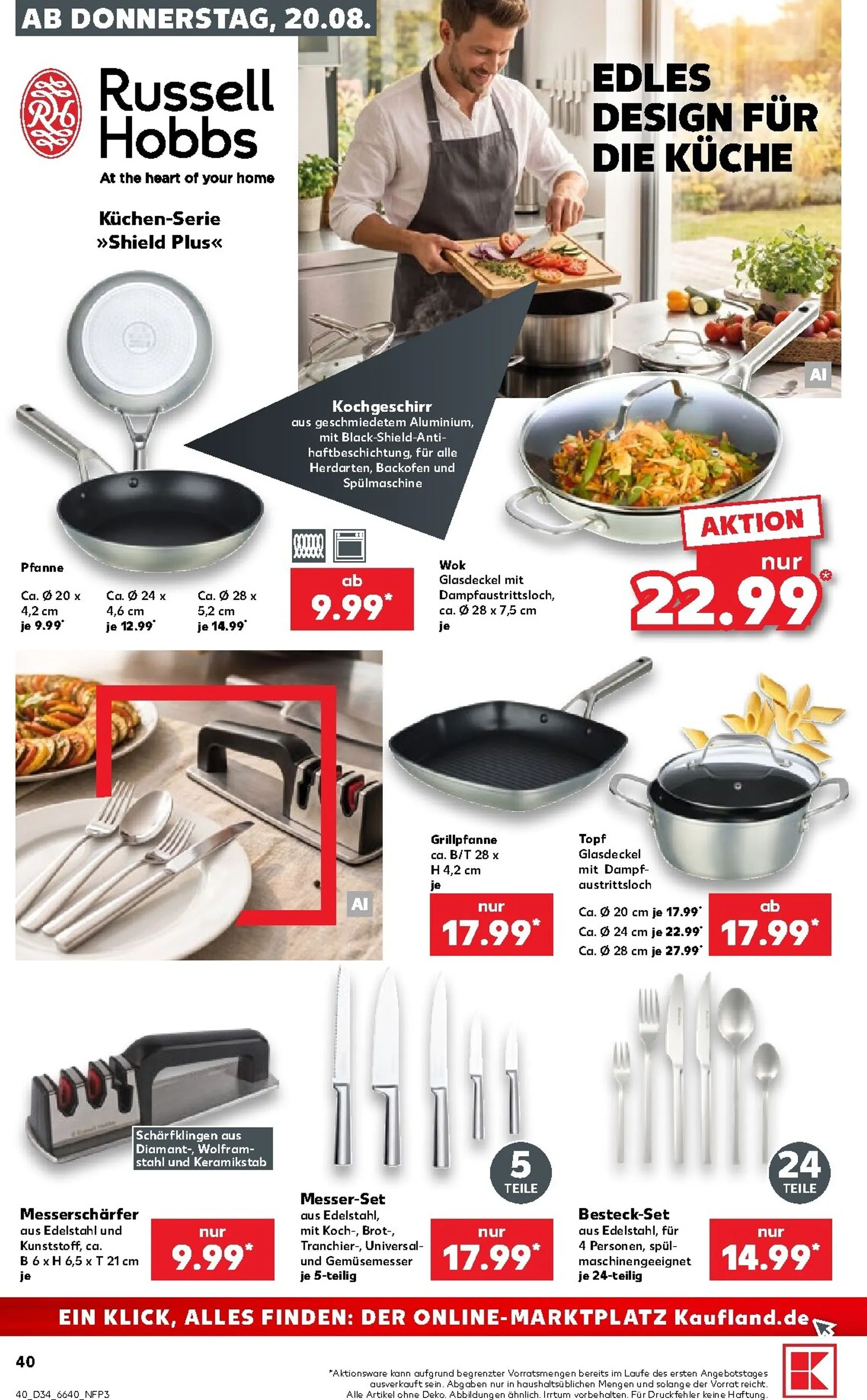 Kaufland Prospekt nächste Woche – von Donnerstag 20.08.2026 bis Mittwoch 26.08.2026 von 20. August bis 26. August 2026 - Prospekt seite 40