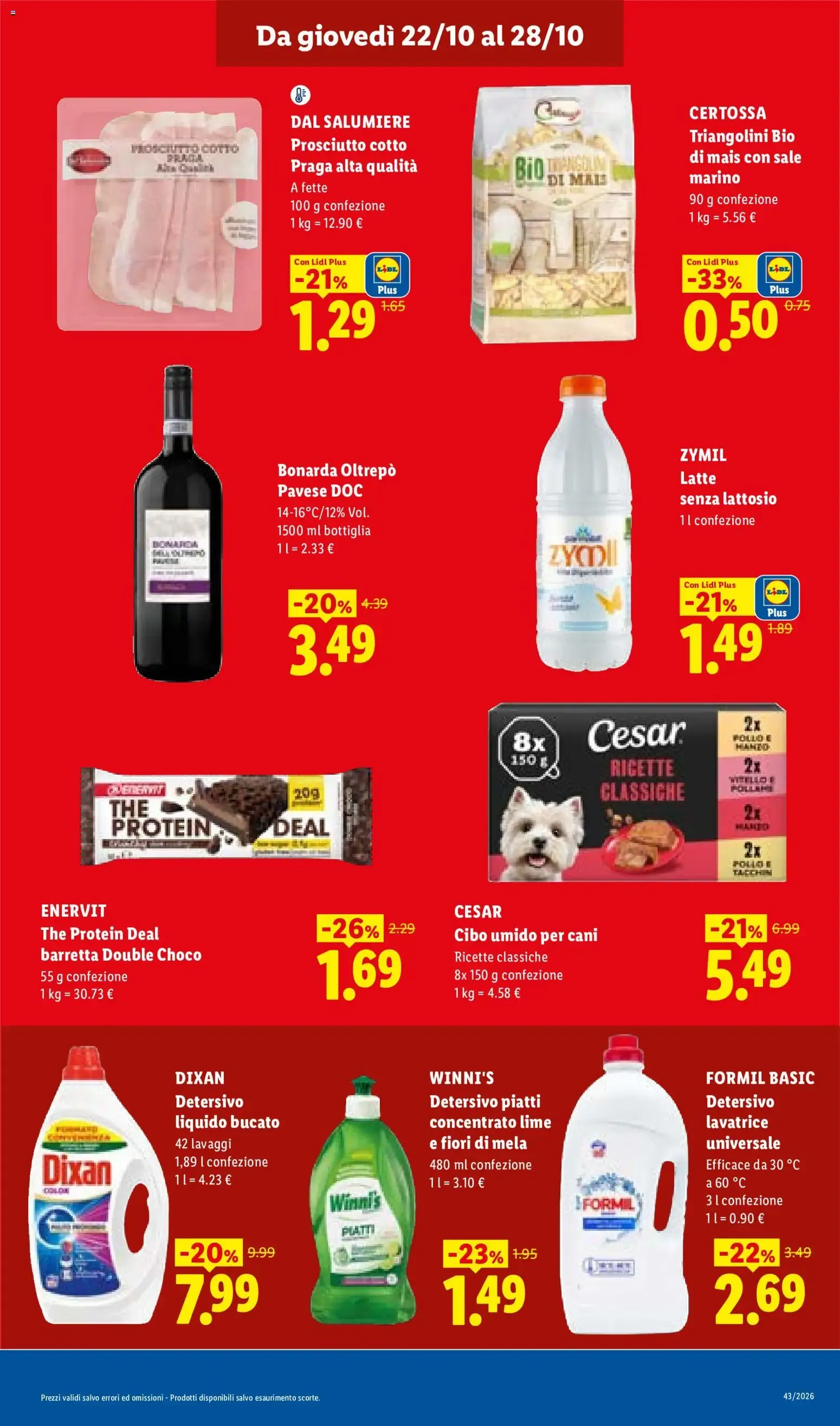 Lidl: Piccoli Prezzi, Grande Qualità da 22 ottobre a 28 ottobre di 2026 - Pagina del volantino 15