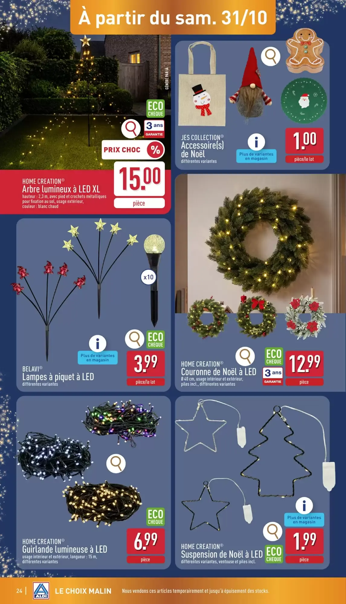 ALDI Dépliant del 26 al 31 de octubre van 26 oktober tot 31 oktober 2026 - folder pagina 24