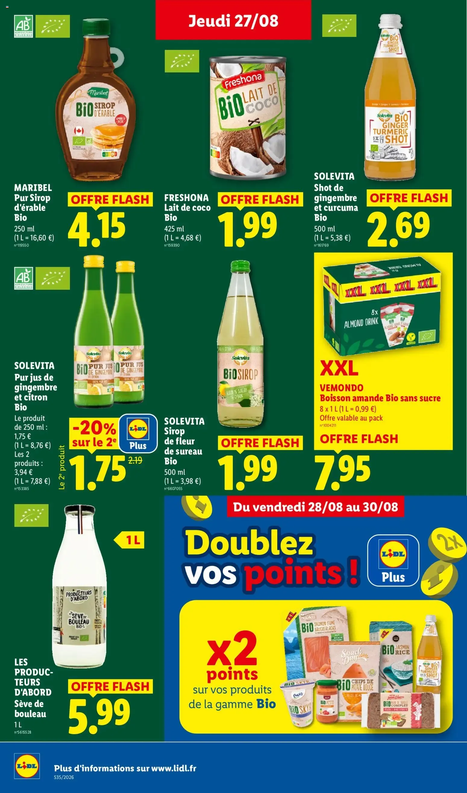 LIDL La rentrée des économies du 27 août au 2 septembre 2026 - Catalogue page 26