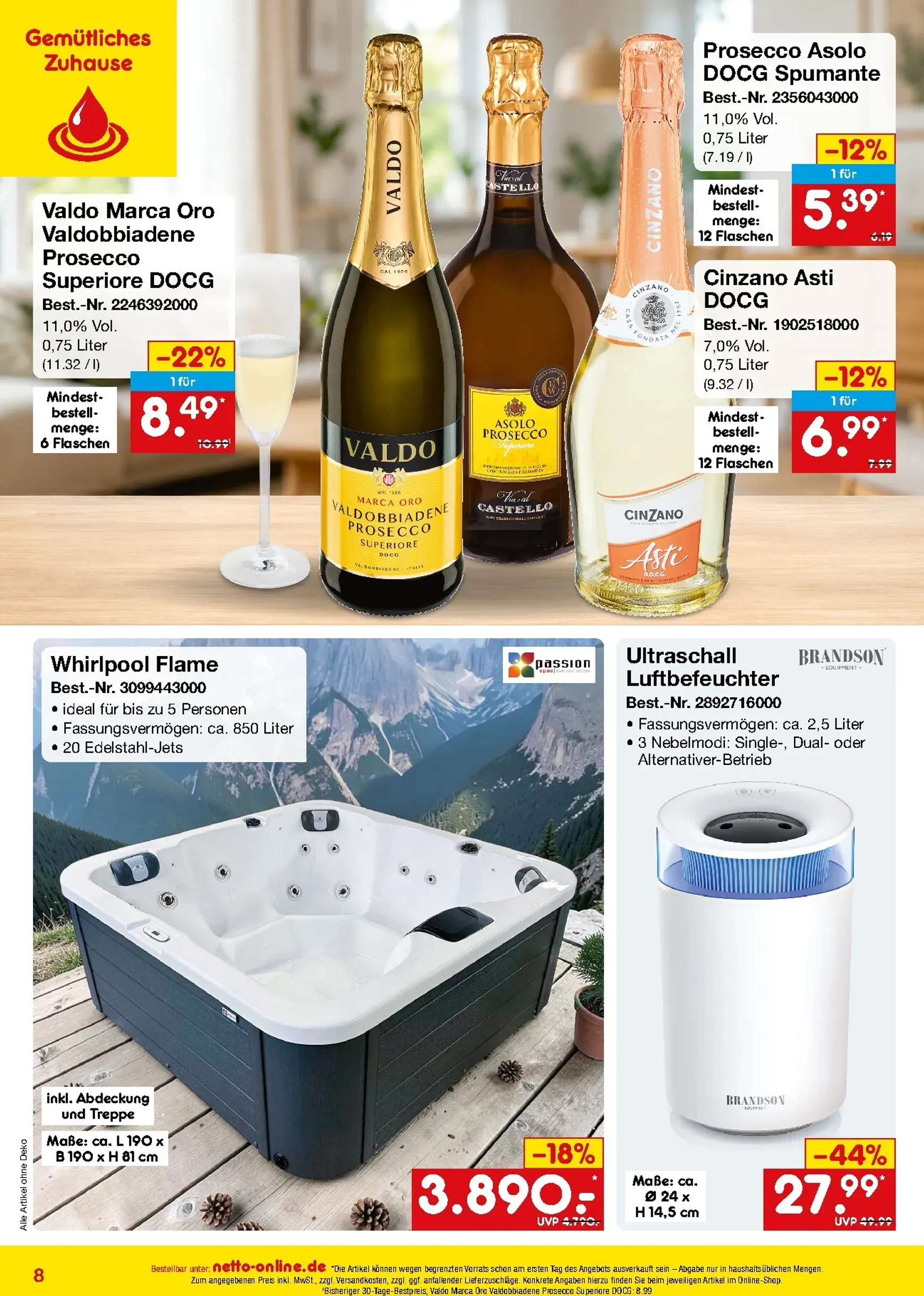 Netto Marken Discount - Online-Angebote Oktober Prospekt – von Donnerstag 01.10.2026 bis Samstag 31.10.2026 von 1. Oktober bis 31. Oktober 2026 - Prospekt seite 8