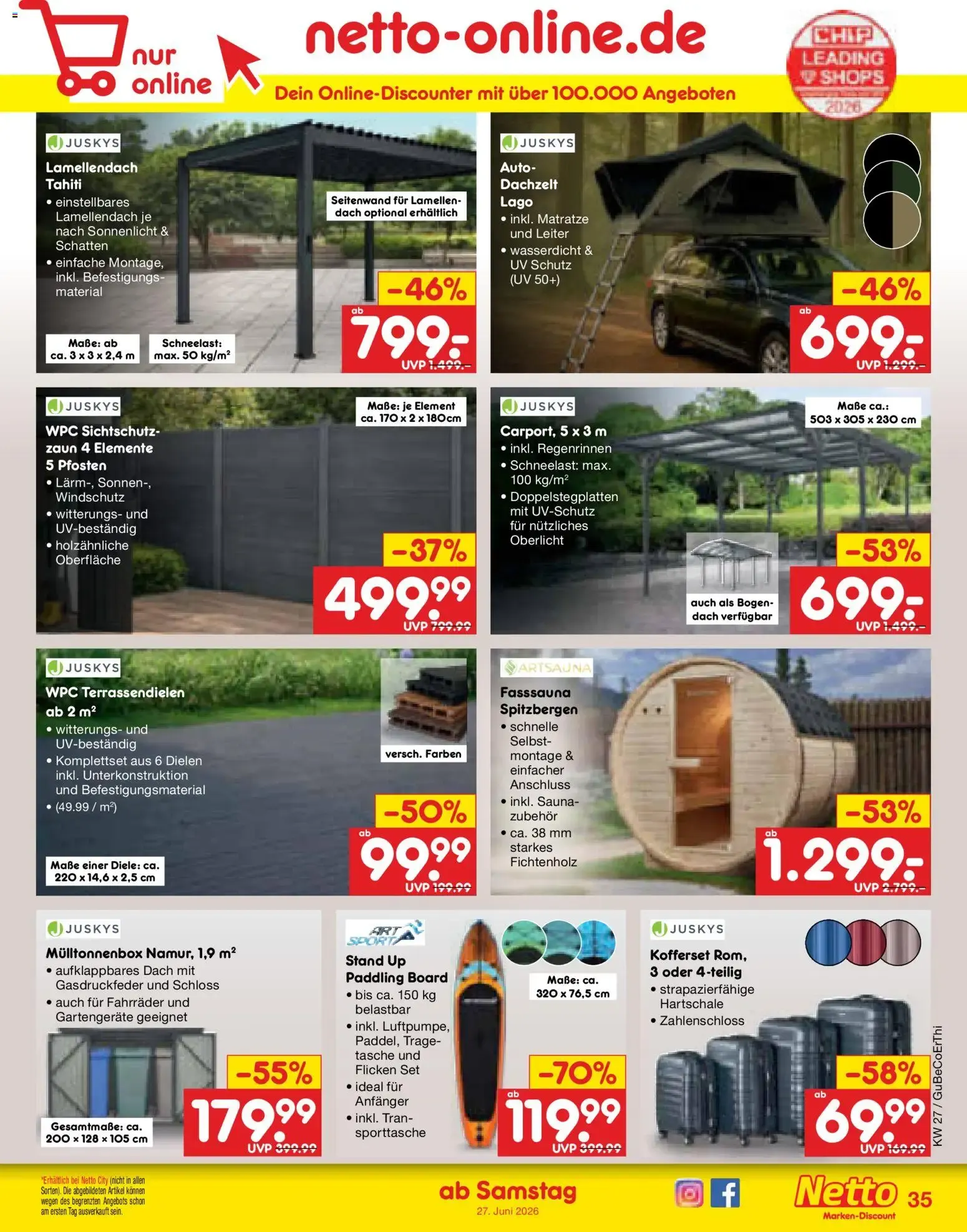 Netto Marken-Discount Prospekt (ab 29.06.2026) » Angebote von 29. Juni bis 4. Juli 2026 - Prospekt seite 53