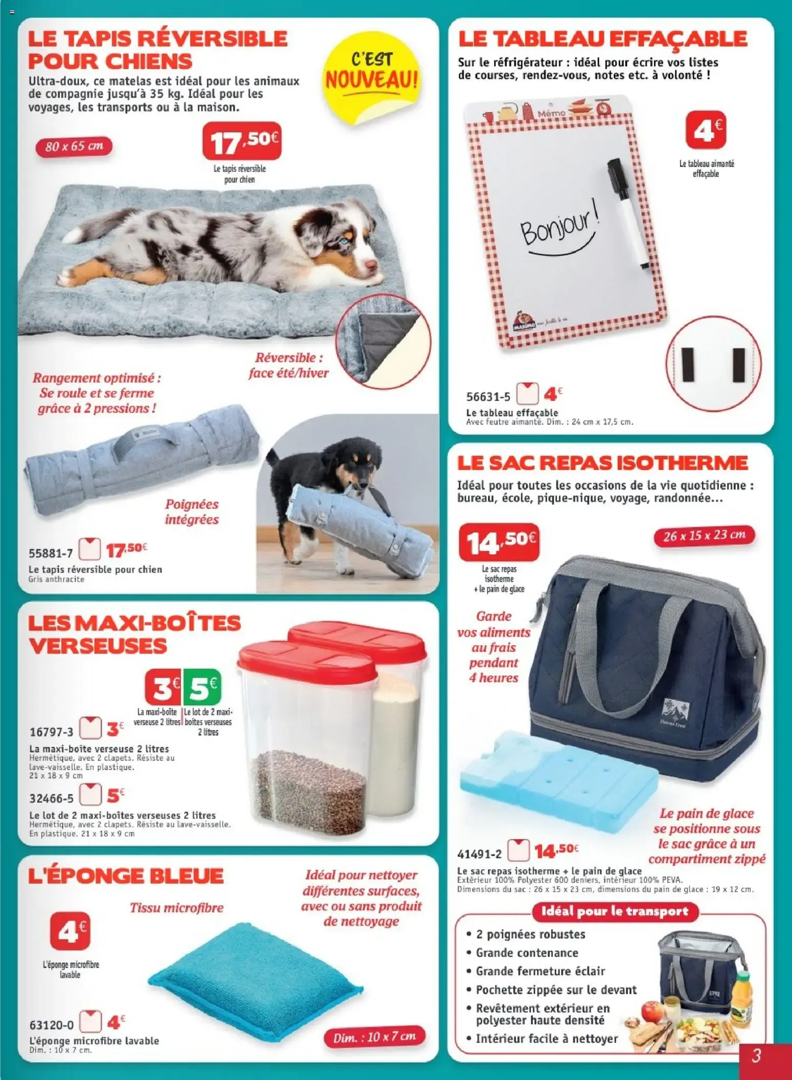 Maximo L'ÉPICERIE à domicile - Août 2026 du 17 juillet au 23 août 2026 - Catalogue page 3
