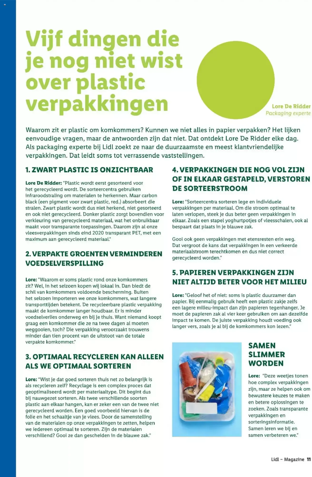 Lidl duurzaamheidsmagazine van 25 mei tot 22 januari 2027 - folder pagina 11