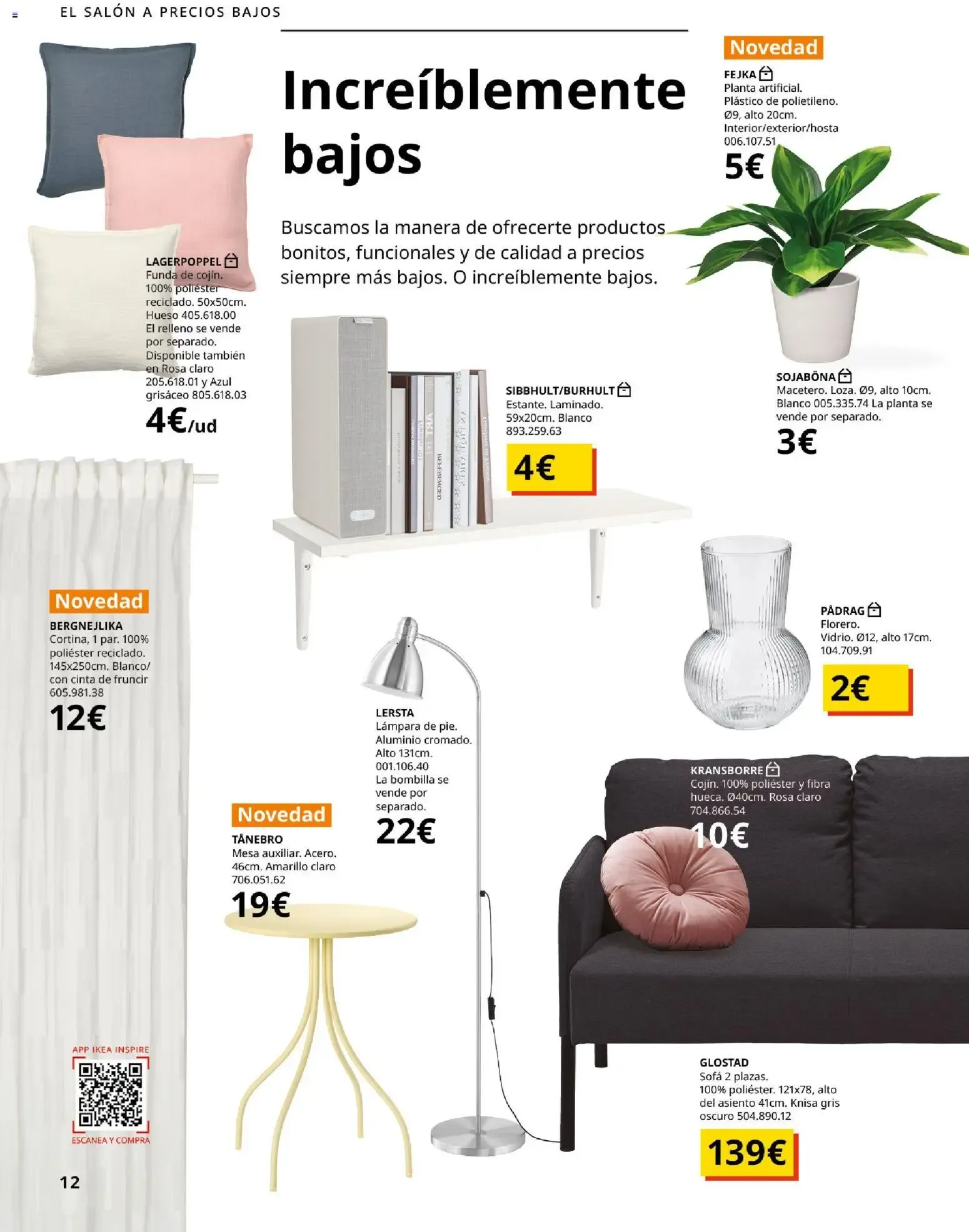 Catálogo de IKEA Precios Bajos 13 de abril al 31 de agosto 2026 - Página 12