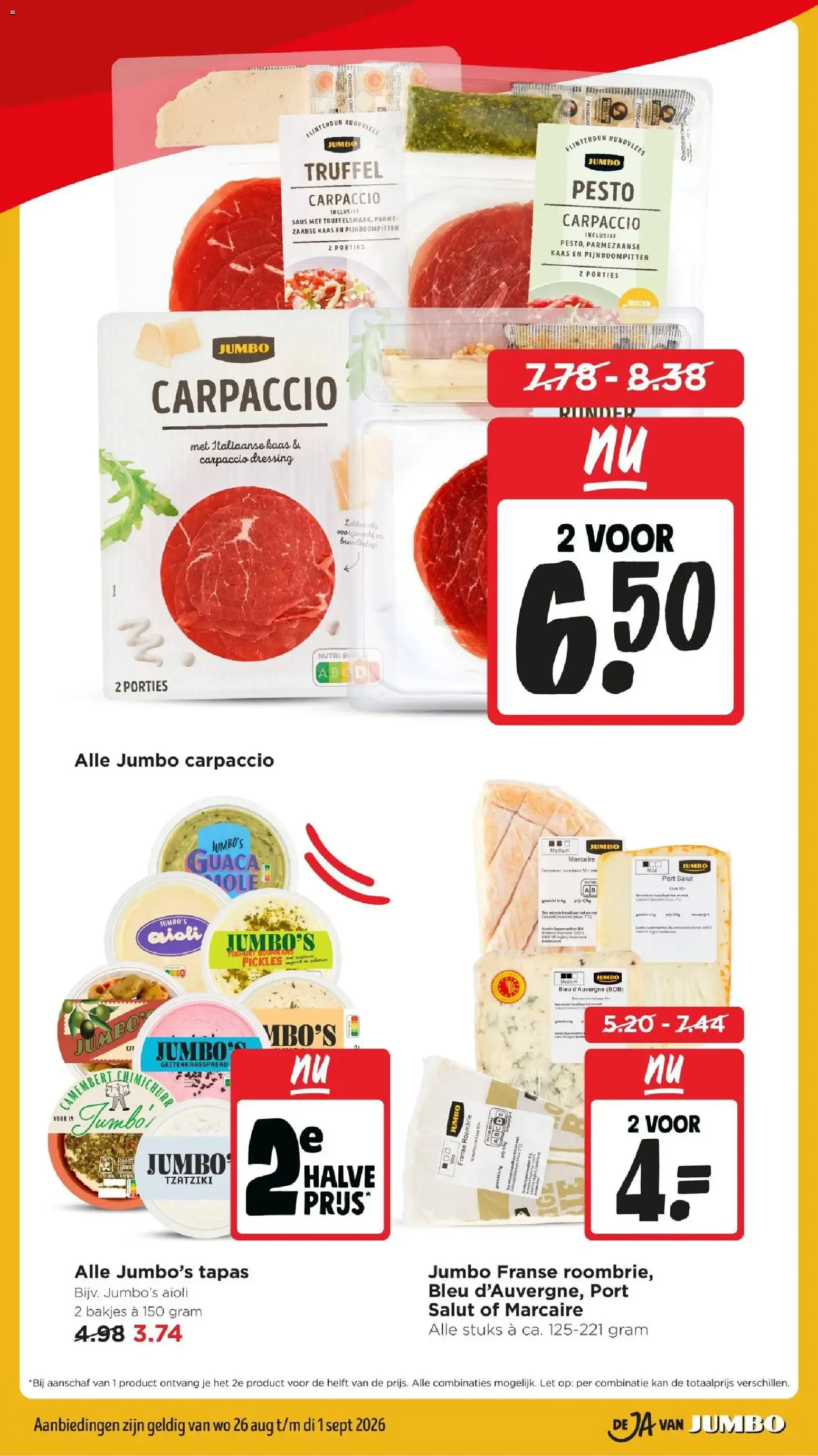 Jumbo: Prijzenstorm - Aanbiedingen die zo de winkel uitvliegen van 26 augustus tot 1 september 2026 - Folder pagina 7