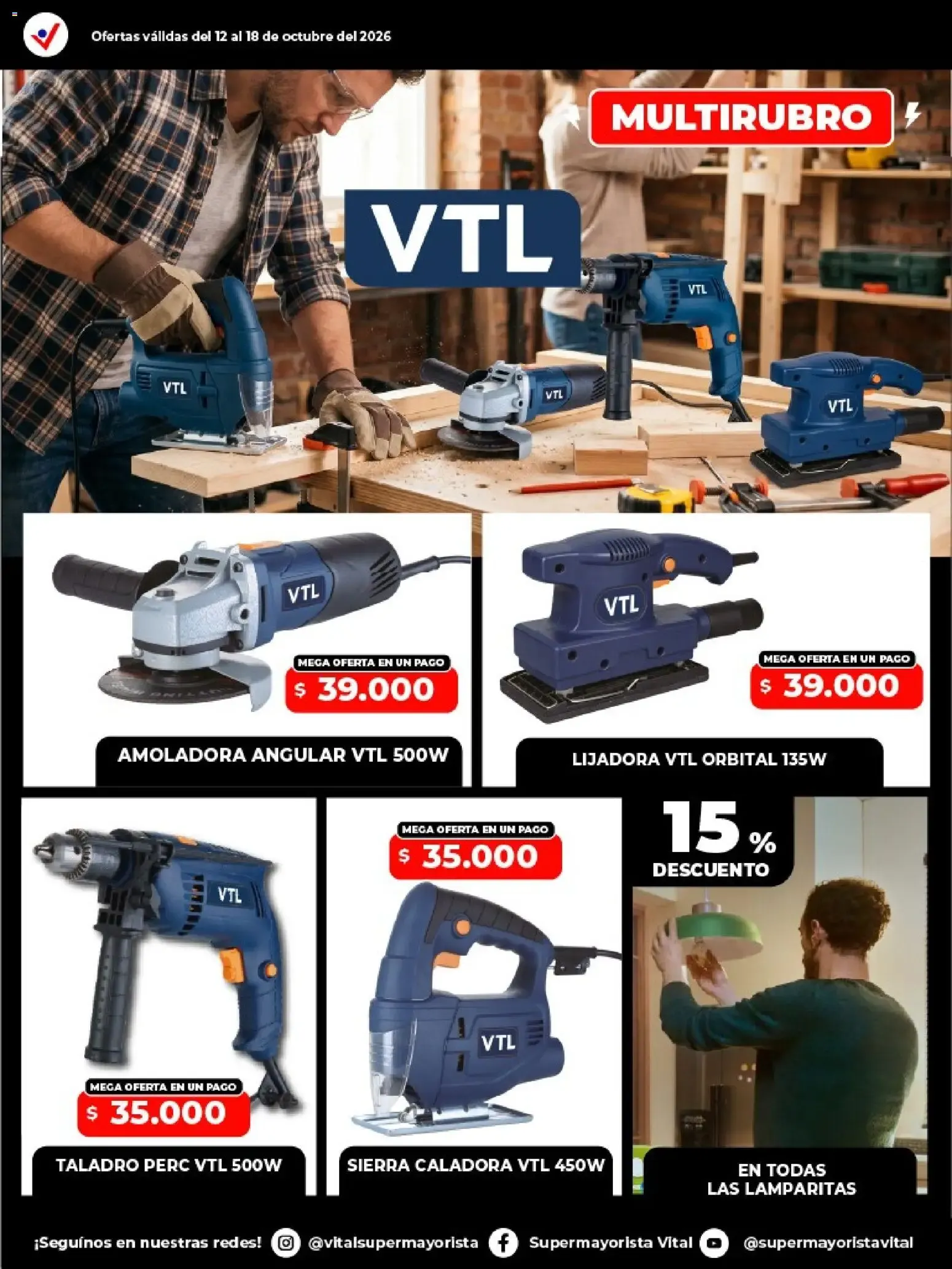 Ofertas de Vital - Especial de nonfood || del 12/10/2026 - 18/10/2026 || Catálogo 12 de octubre al 18 de octubre 2026 - Página 5 del catálogo