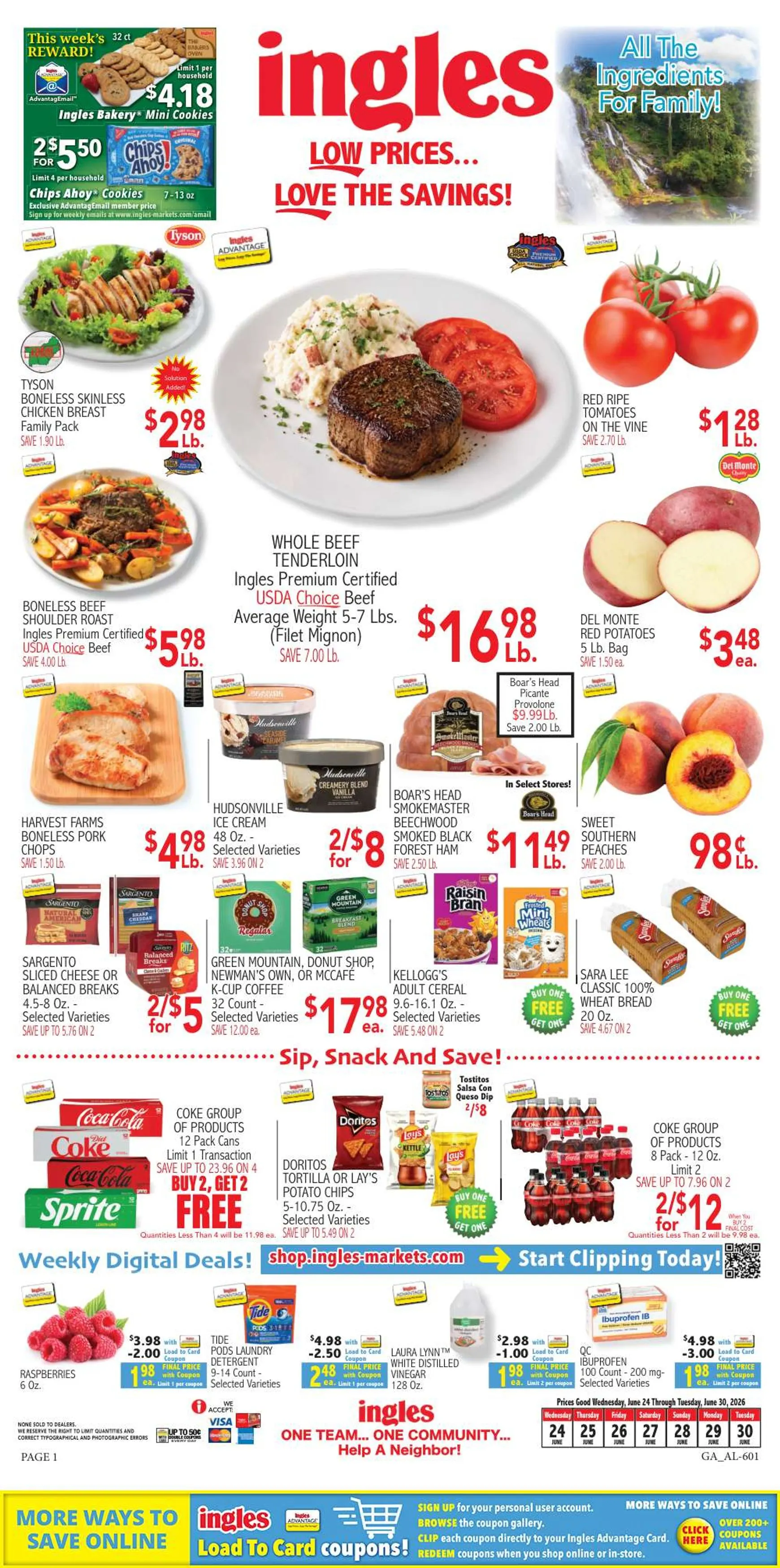 Weekly ad Current Ingles Markets leaflet valid from Wednesday 06/24/2026 to Tuesday 06/30/2026 from June 24 to June 30 2026 - Page 2