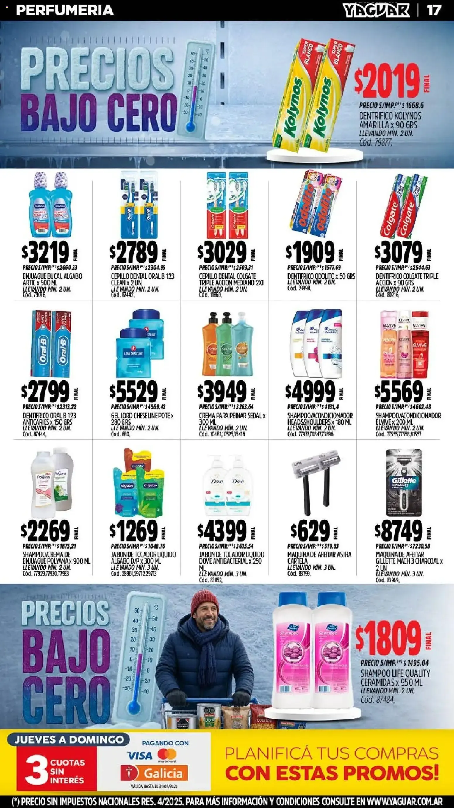 Ofertas de Mayorista Yaguar: Precios Bajo Cero 20 de julio al 26 de julio 2026 - Página 18 del catálogo