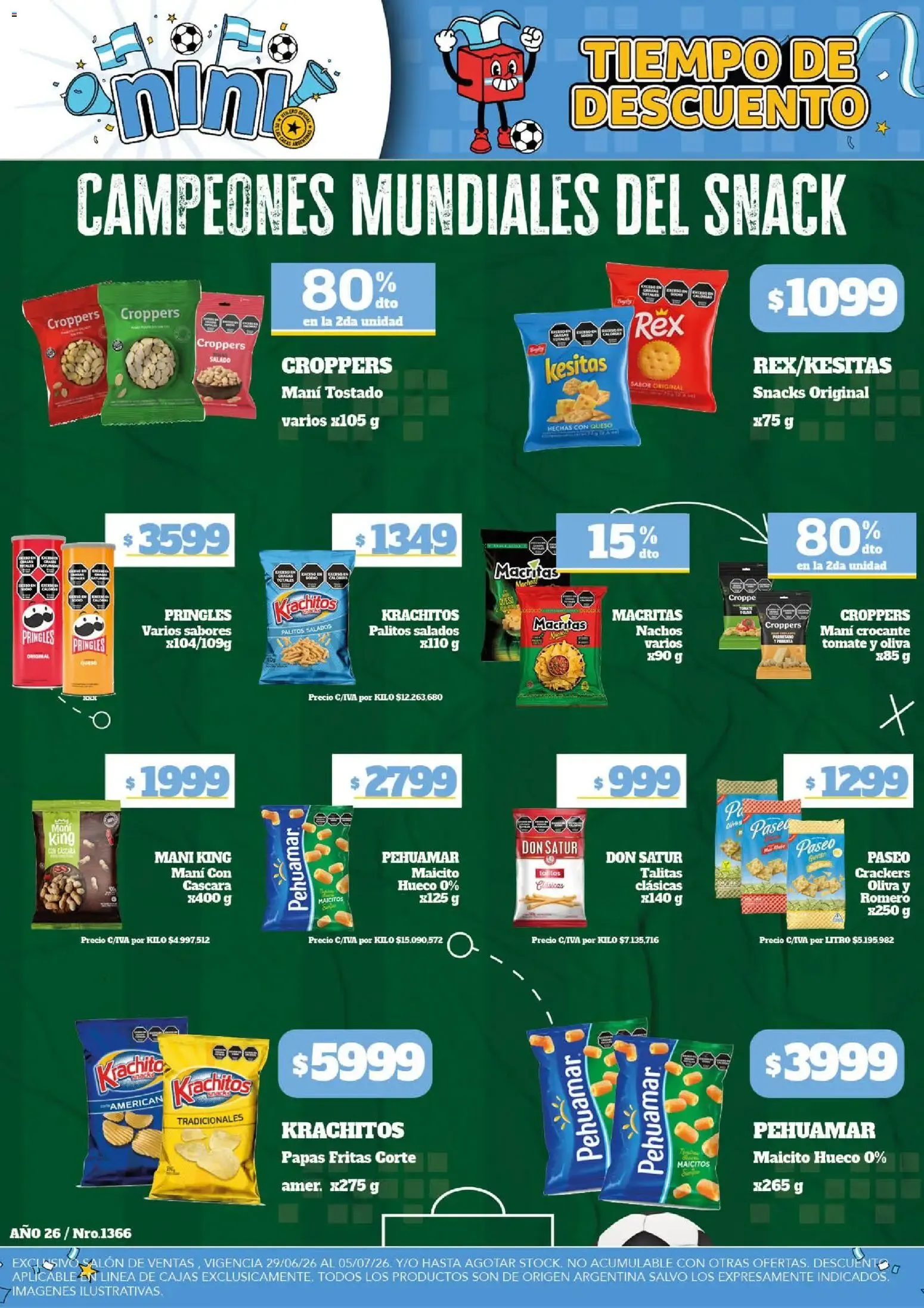 Ofertas de NINI Mayorista ofertas del 29/06/2026 - 05/07/2026 29 de junio al 5 de julio 2026 - Página 20 del catálogo