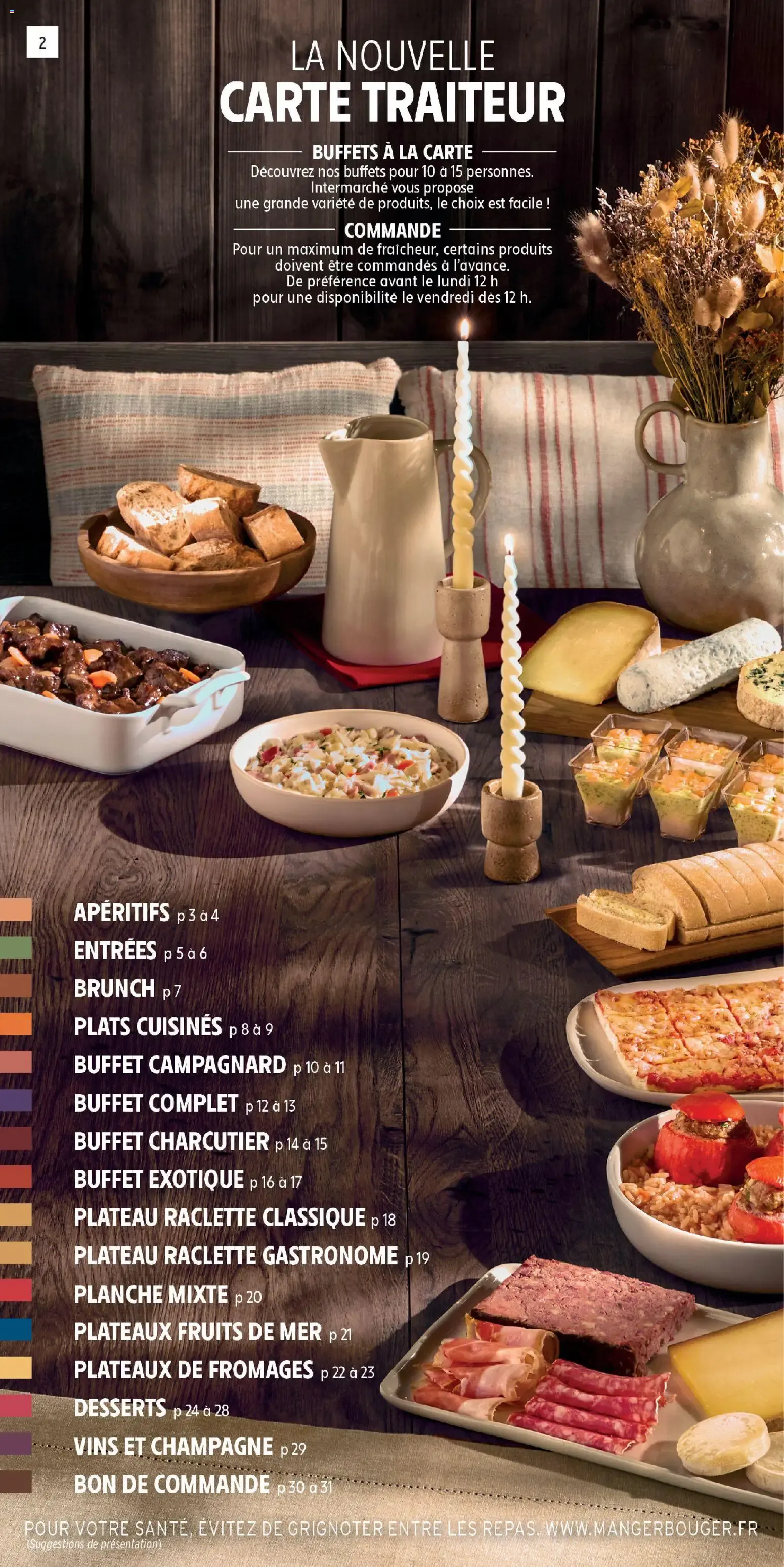 Intermarché - Les menus traiteur automne/hiver à partir du 06/10/2026 - promo en ligne du 6 octobre au 28 mars 2027 - Catalogue page 2